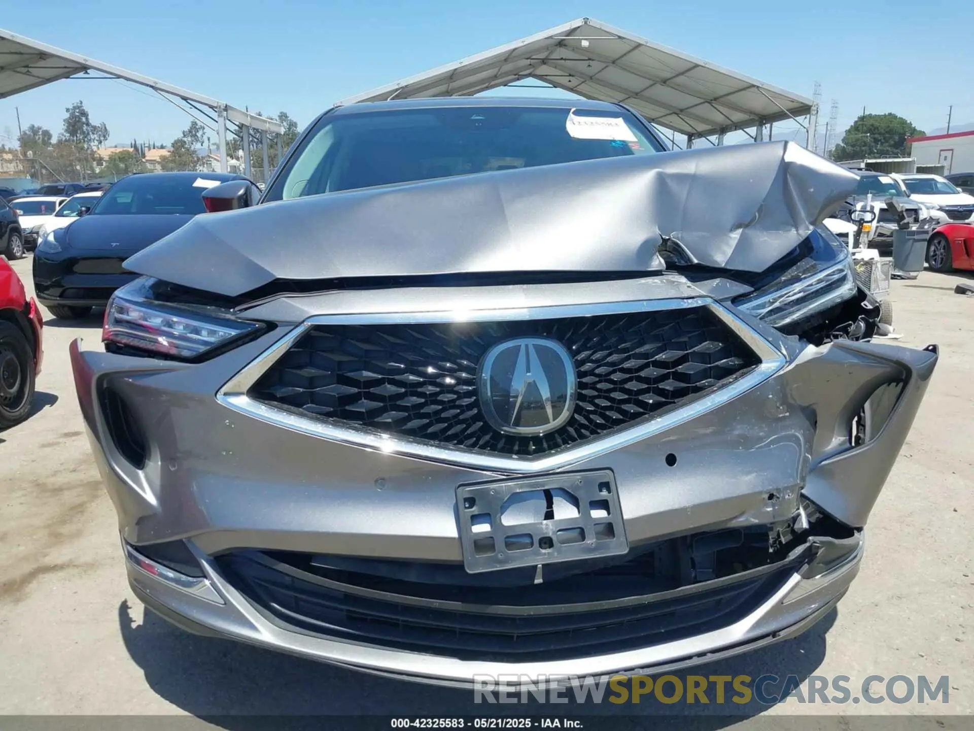 12 fotografías del automóvil dañado 5J8YD9H4XPL005963 ACURA MDX 2023