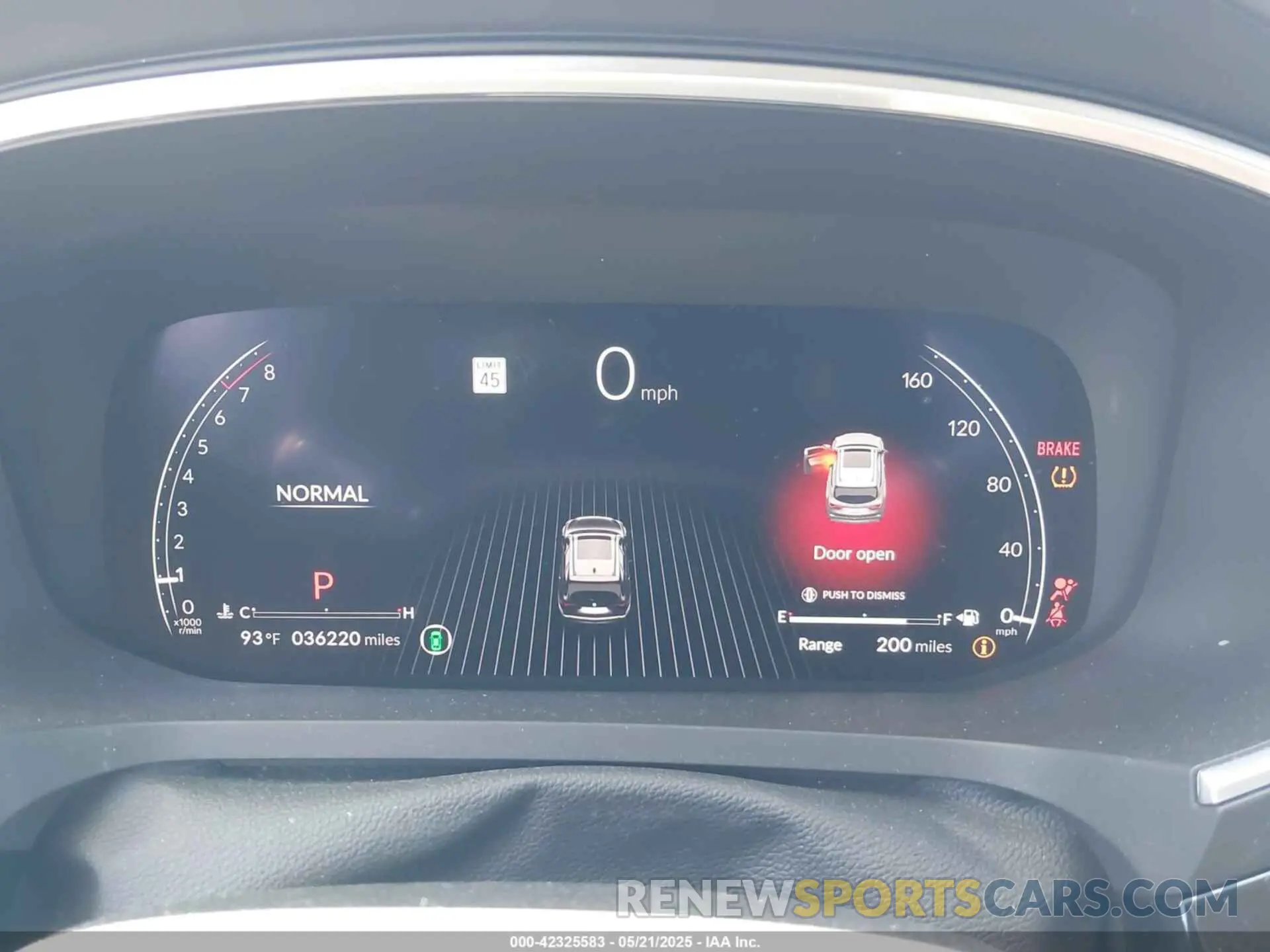 7 fotografías del automóvil dañado 5J8YD9H4XPL005963 ACURA MDX 2023