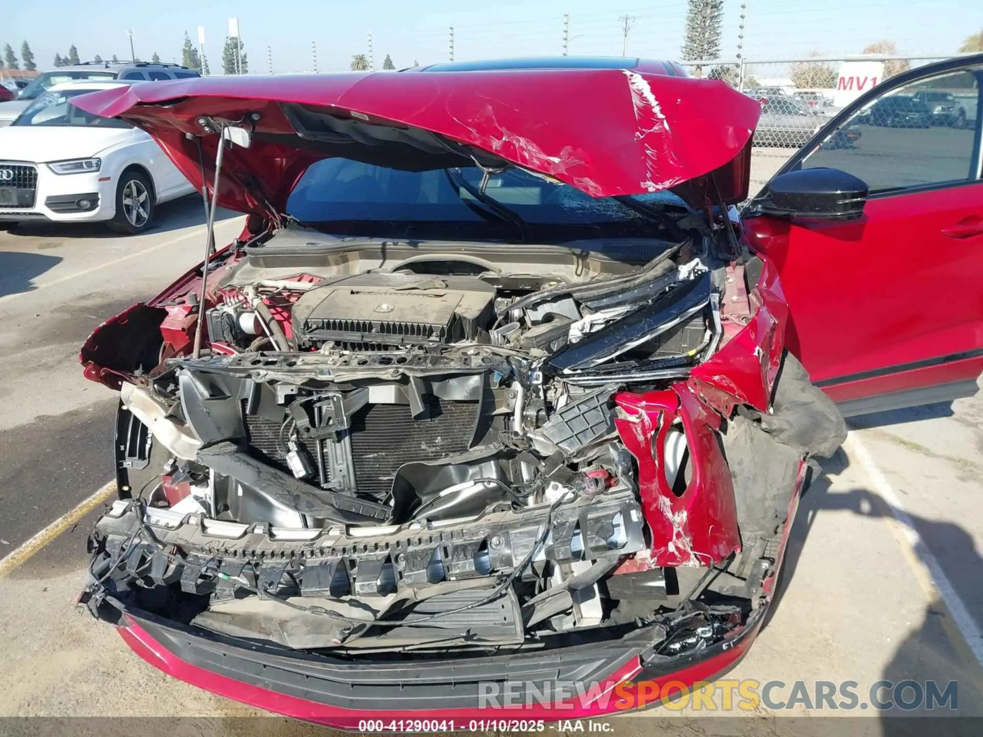 10 fotografías del automóvil dañado 5J8YE1H01PL030441 ACURA MDX 2023