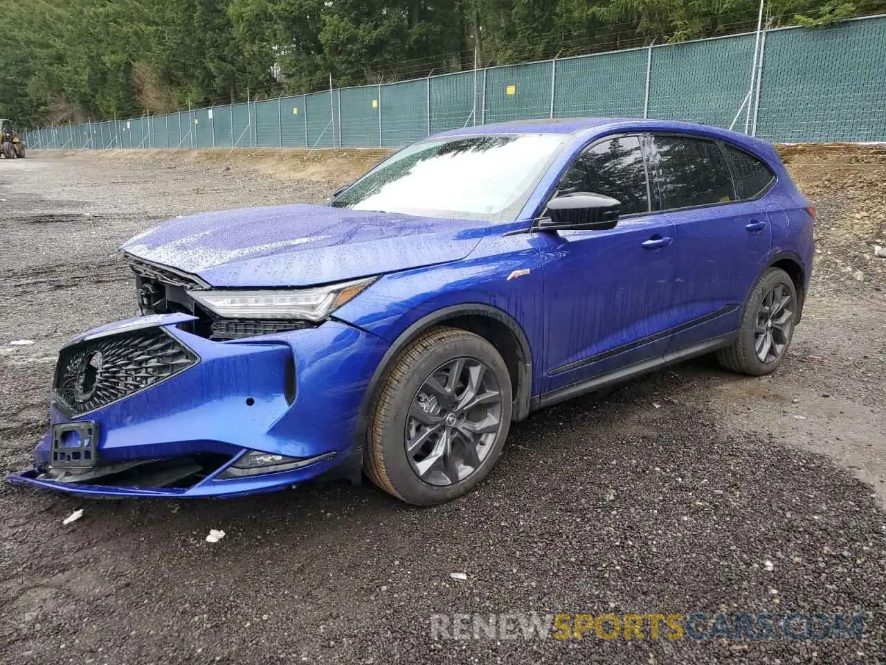 1 fotografías del automóvil dañado 5J8YE1H02PL008397 ACURA MDX 2023