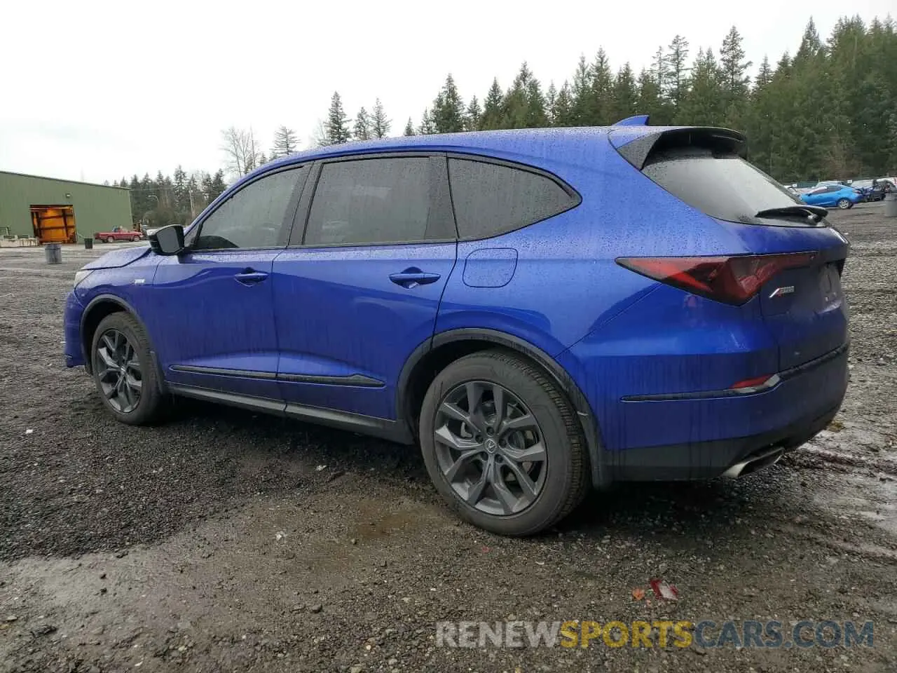 2 fotografías del automóvil dañado 5J8YE1H02PL008397 ACURA MDX 2023