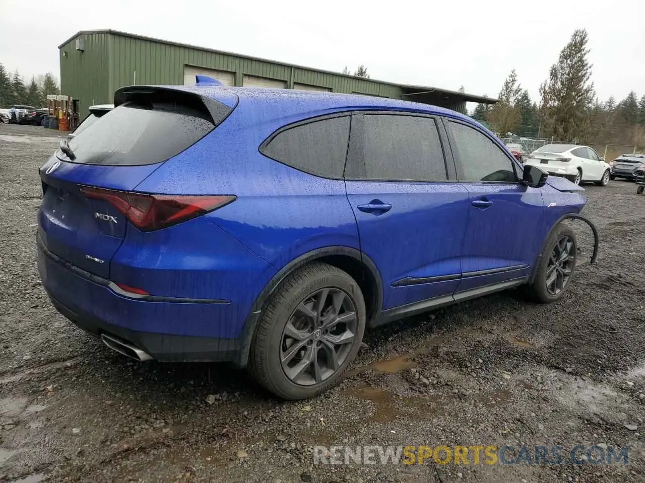3 fotografías del automóvil dañado 5J8YE1H02PL008397 ACURA MDX 2023