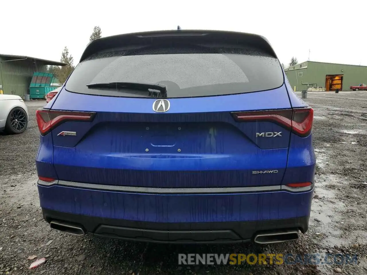 6 fotografías del automóvil dañado 5J8YE1H02PL008397 ACURA MDX 2023