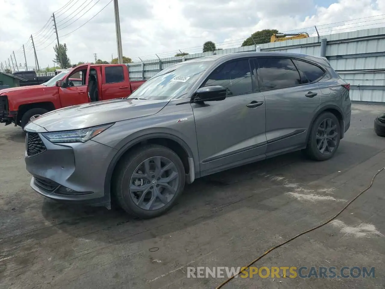 1 fotografías del automóvil dañado 5J8YE1H02PL040024 ACURA MDX 2023