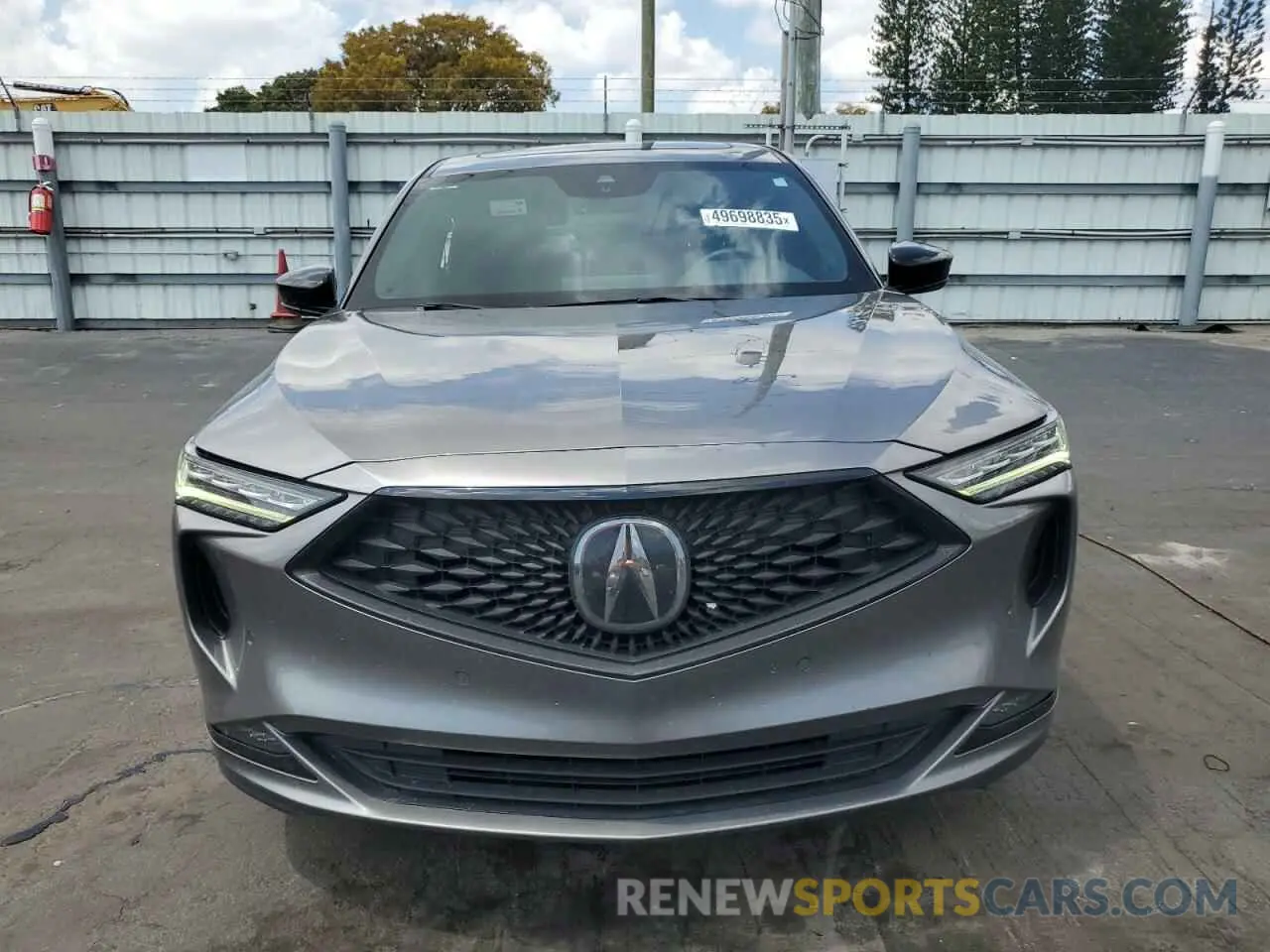 5 fotografías del automóvil dañado 5J8YE1H02PL040024 ACURA MDX 2023