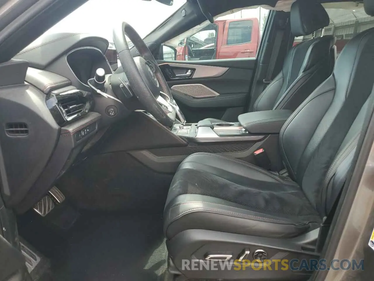 7 fotografías del automóvil dañado 5J8YE1H02PL040024 ACURA MDX 2023