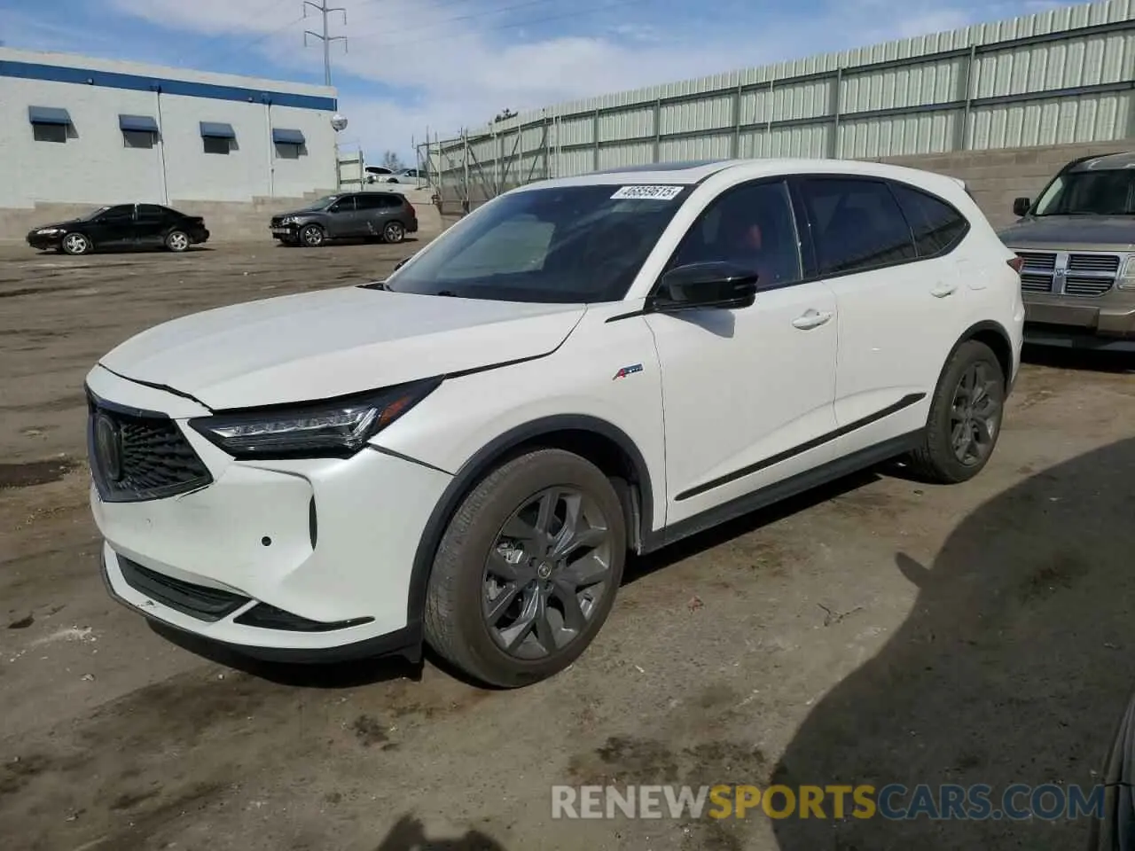 1 fotografías del automóvil dañado 5J8YE1H02PL042968 ACURA MDX 2023