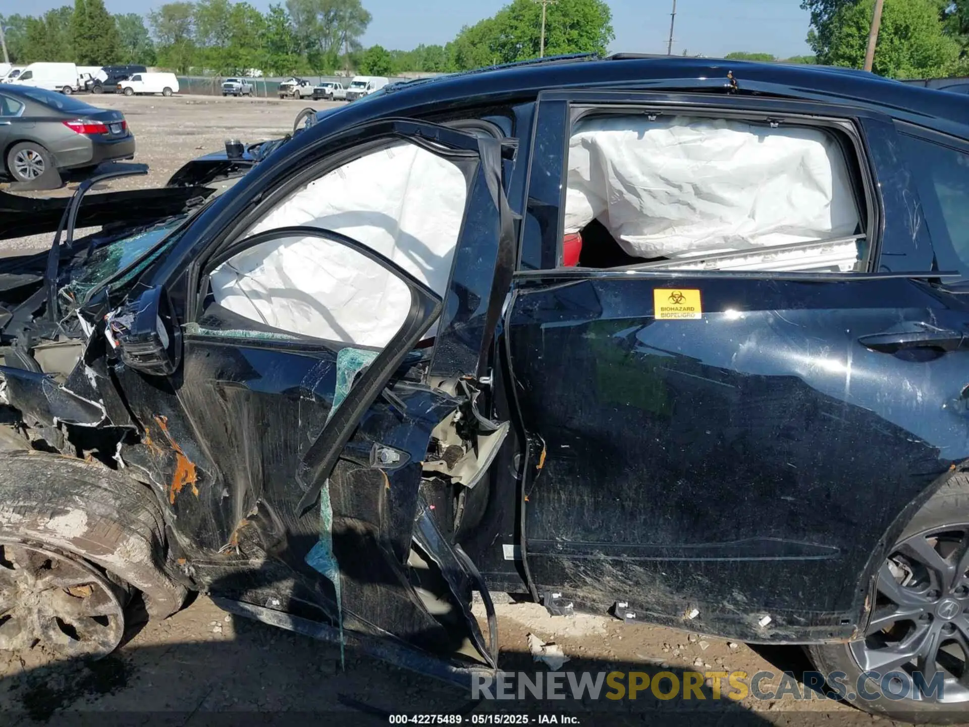 14 fotografías del automóvil dañado 5J8YE1H04PL020261 ACURA MDX 2023