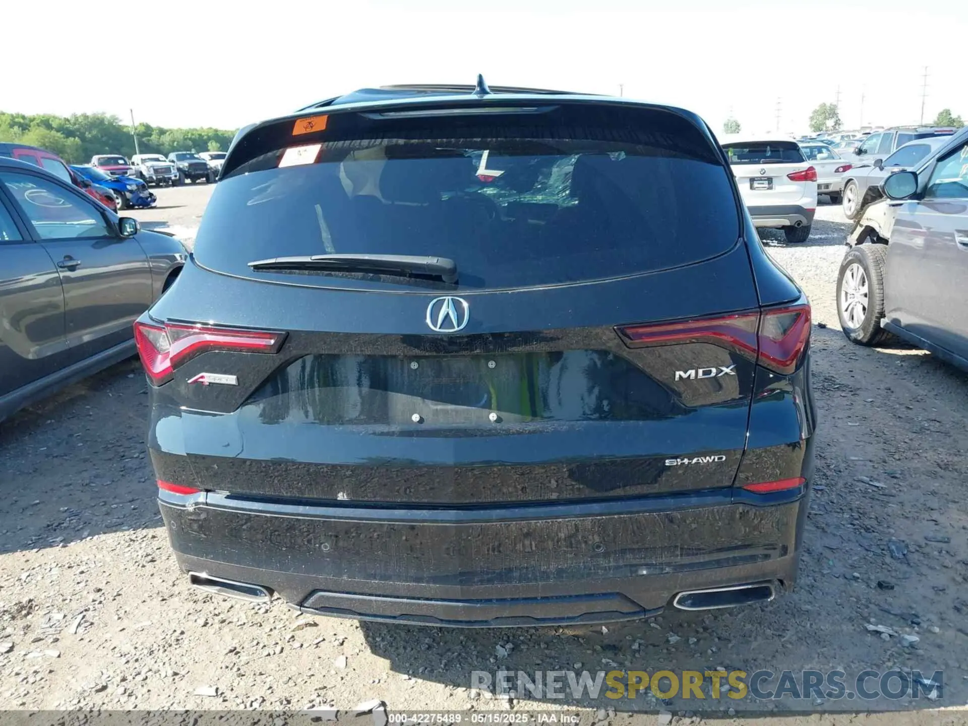 16 fotografías del automóvil dañado 5J8YE1H04PL020261 ACURA MDX 2023