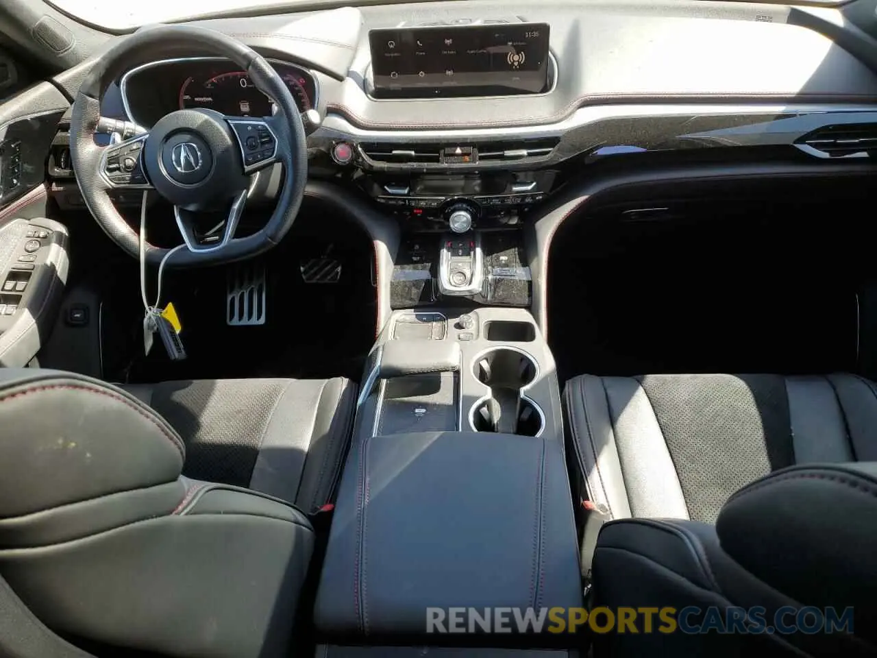 8 fotografías del automóvil dañado 5J8YE1H05PL802410 ACURA MDX 2023