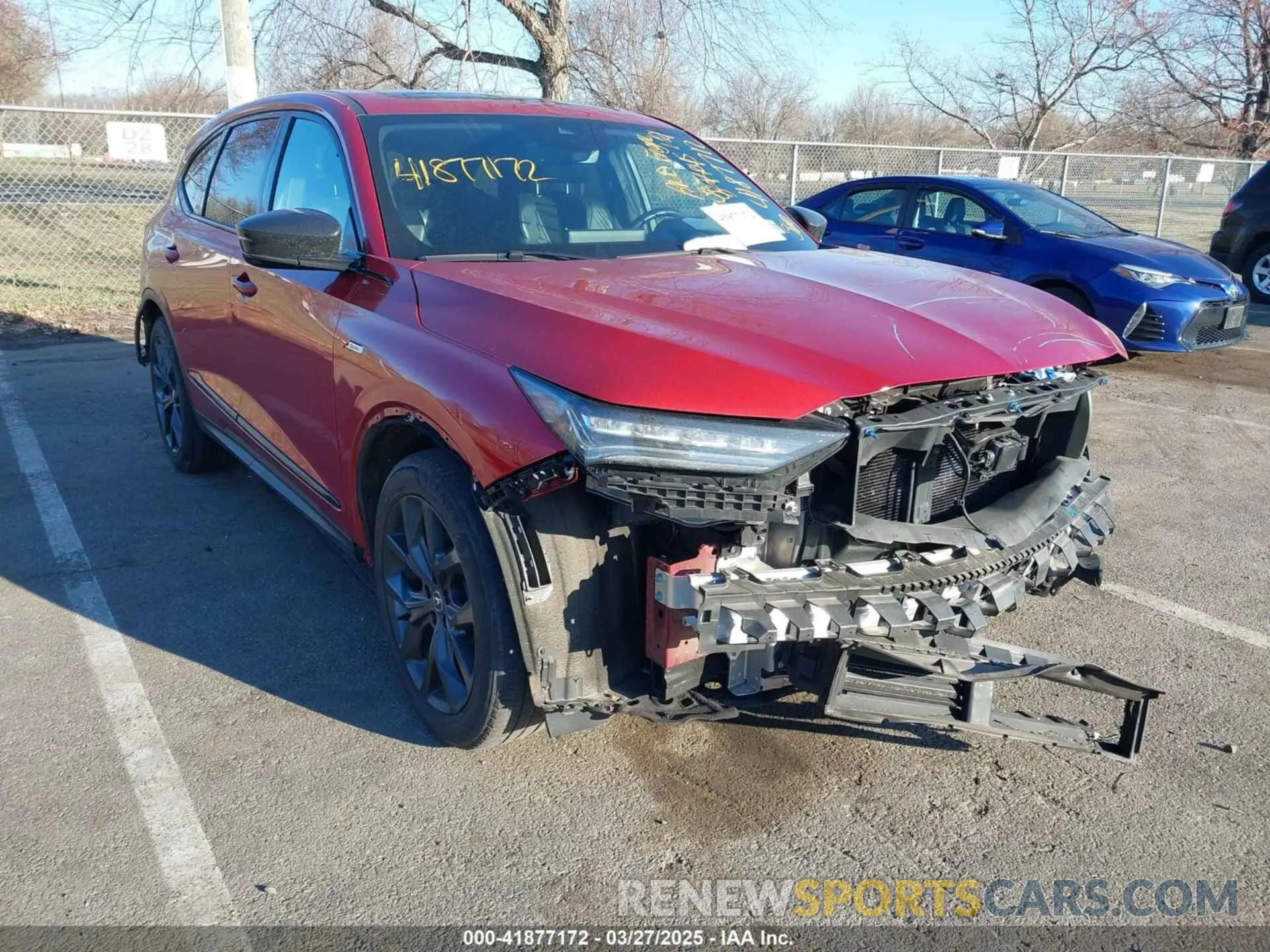 1 fotografías del automóvil dañado 5J8YE1H06PL006846 ACURA MDX 2023