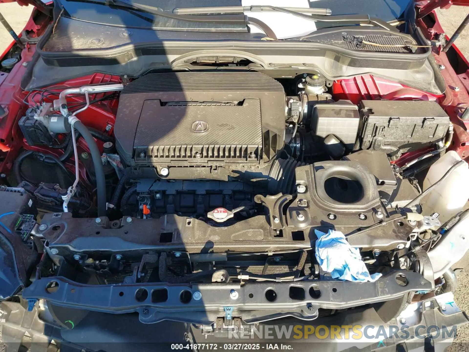 10 fotografías del automóvil dañado 5J8YE1H06PL006846 ACURA MDX 2023