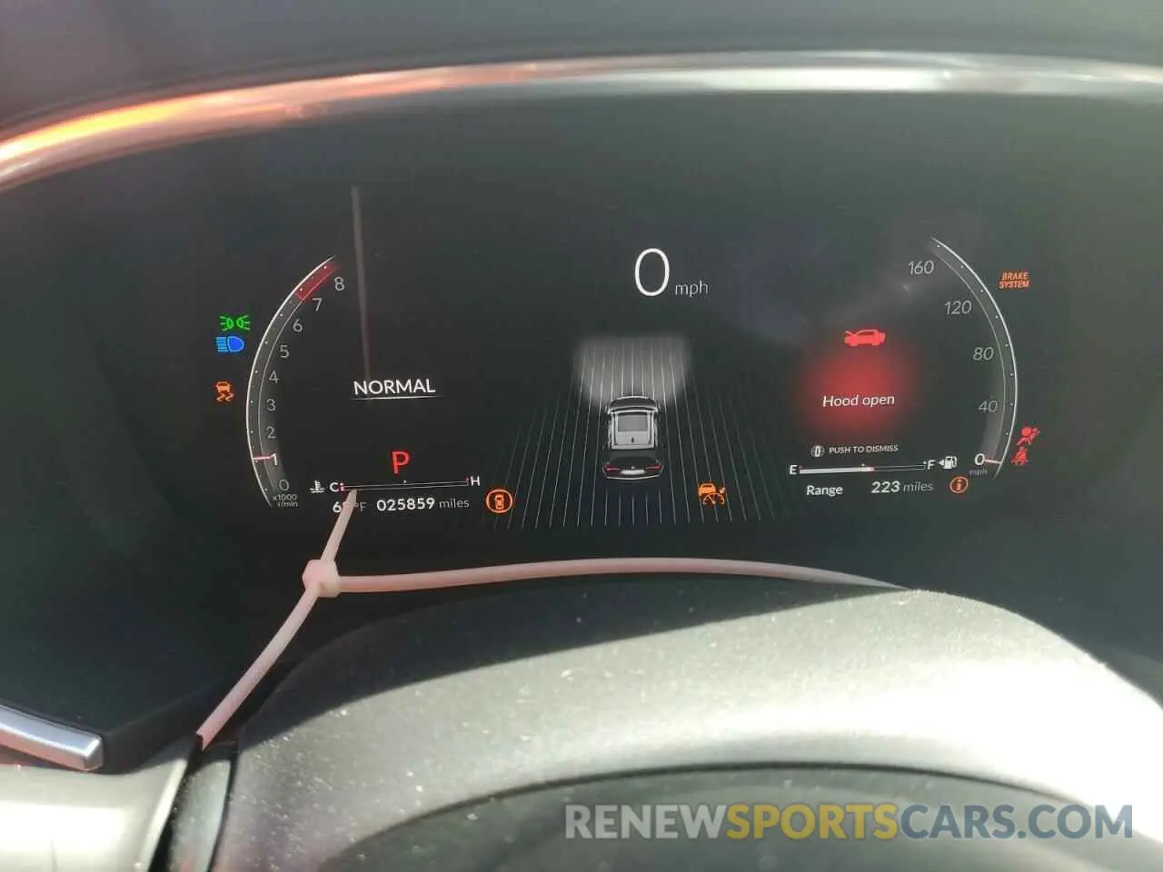 9 fotografías del automóvil dañado 5J8YE1H06PL012727 ACURA MDX 2023