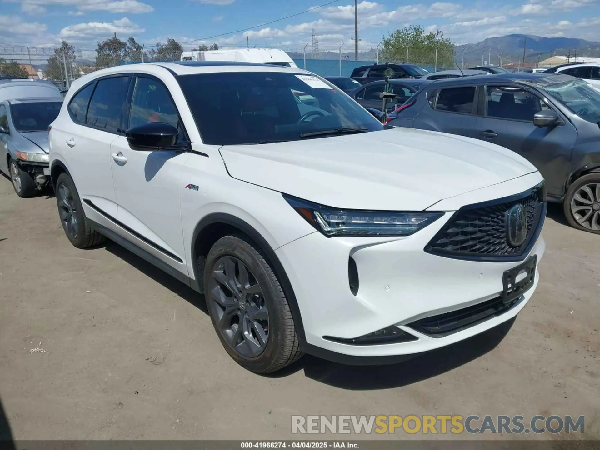 1 fotografías del automóvil dañado 5J8YE1H06PL038194 ACURA MDX 2023