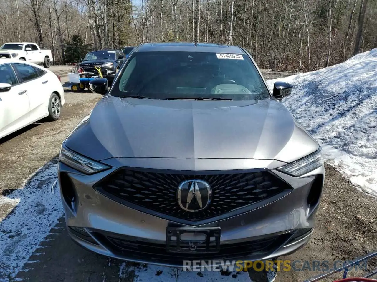 5 fotografías del automóvil dañado 5J8YE1H06PL801136 ACURA MDX 2023