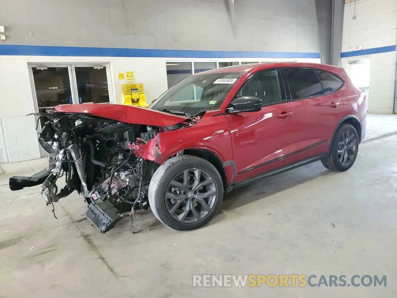1 fotografías del automóvil dañado 5J8YE1H07PL003700 ACURA MDX 2023