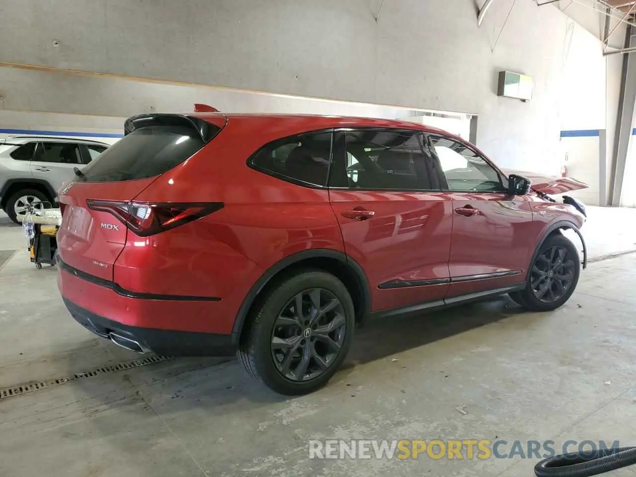 3 fotografías del automóvil dañado 5J8YE1H07PL003700 ACURA MDX 2023