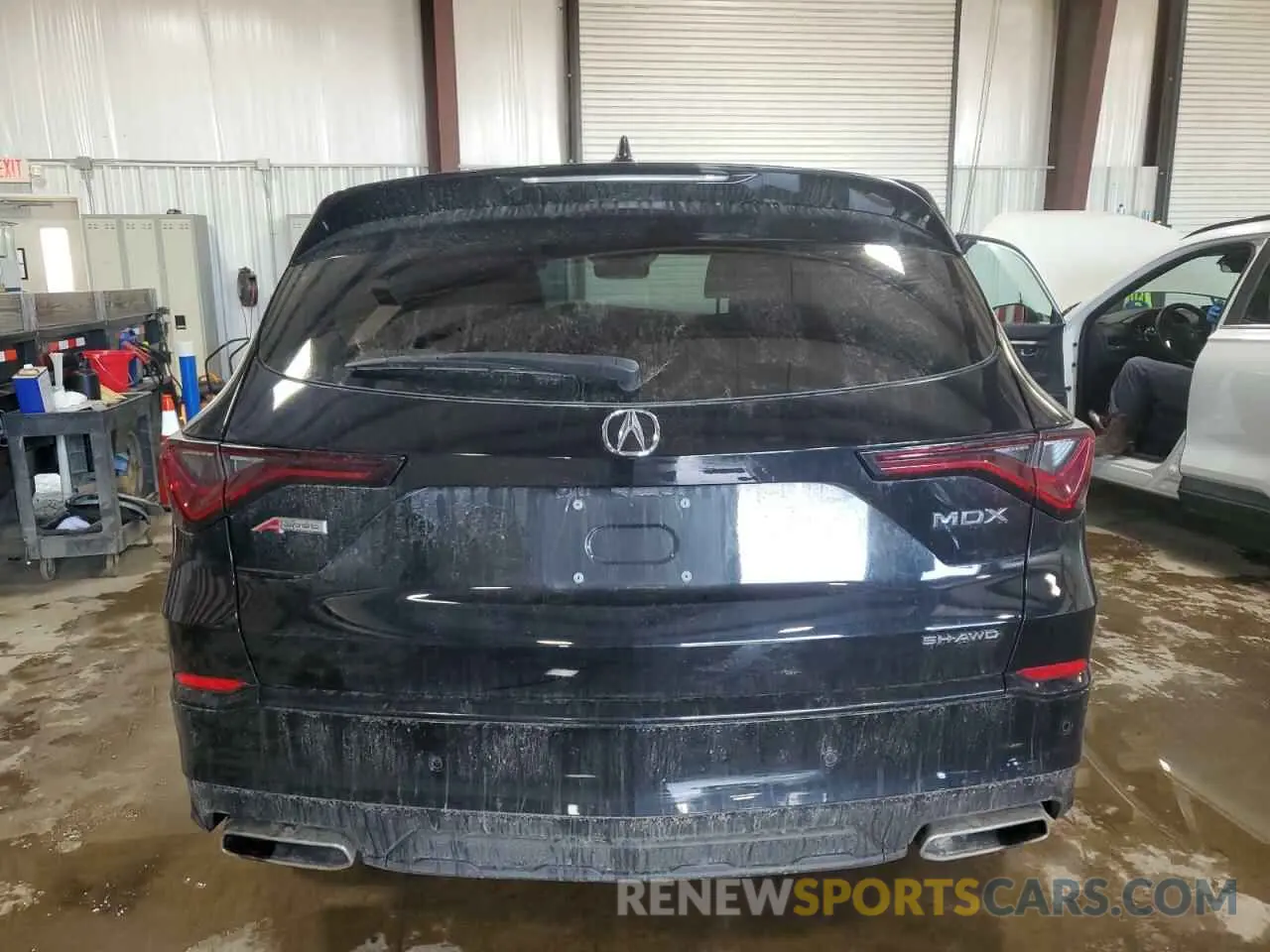 6 fotografías del automóvil dañado 5J8YE1H08PL010106 ACURA MDX 2023