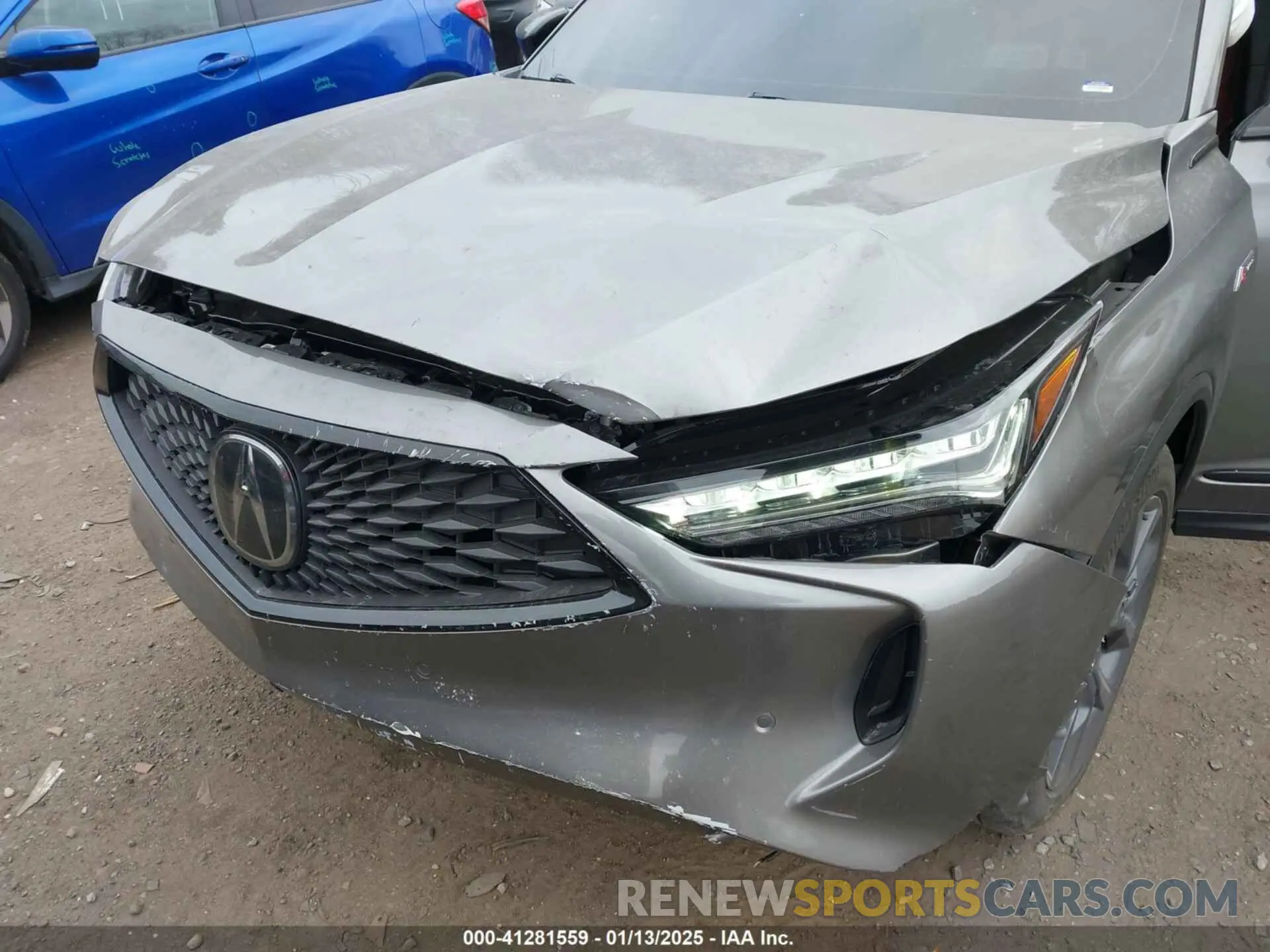 6 fotografías del automóvil dañado 5J8YE1H08PL018304 ACURA MDX 2023
