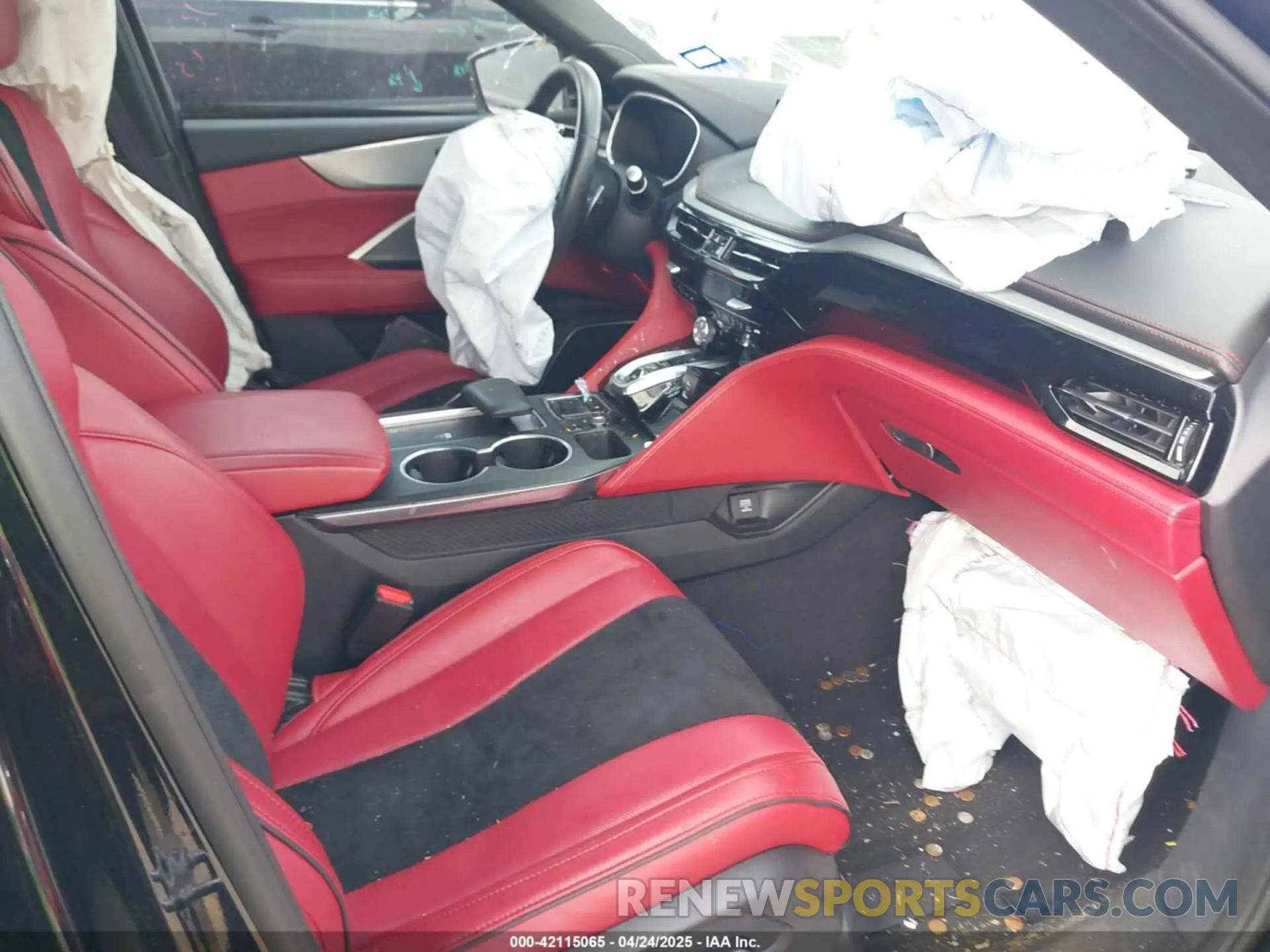 5 fotografías del automóvil dañado 5J8YE1H09PL004461 ACURA MDX 2023