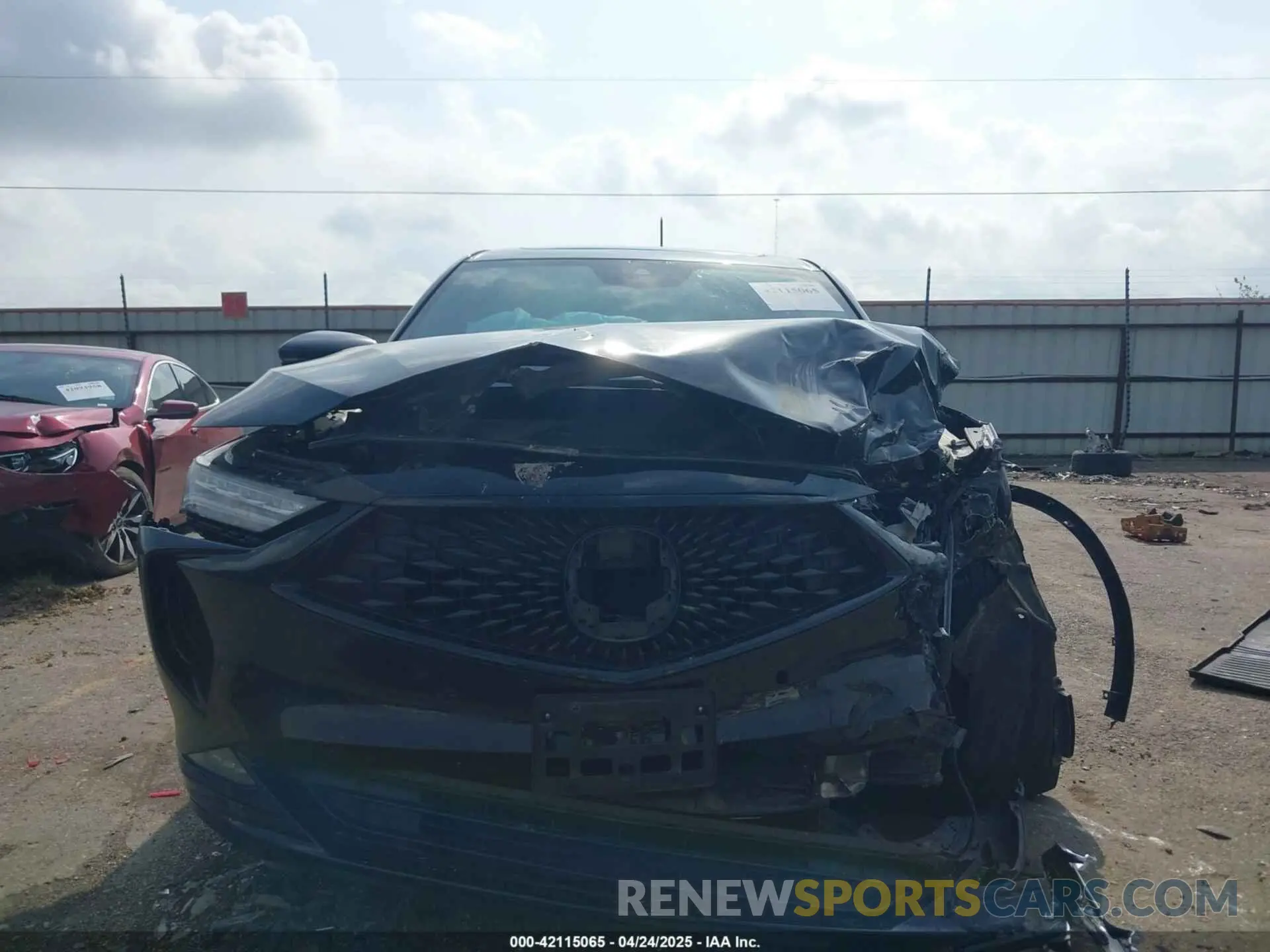 6 fotografías del automóvil dañado 5J8YE1H09PL004461 ACURA MDX 2023