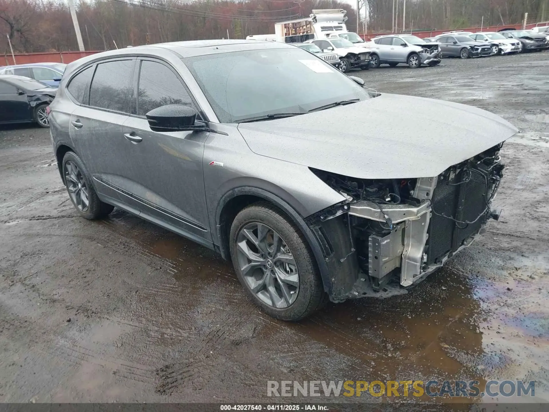 1 fotografías del automóvil dañado 5J8YE1H09PL005948 ACURA MDX 2023