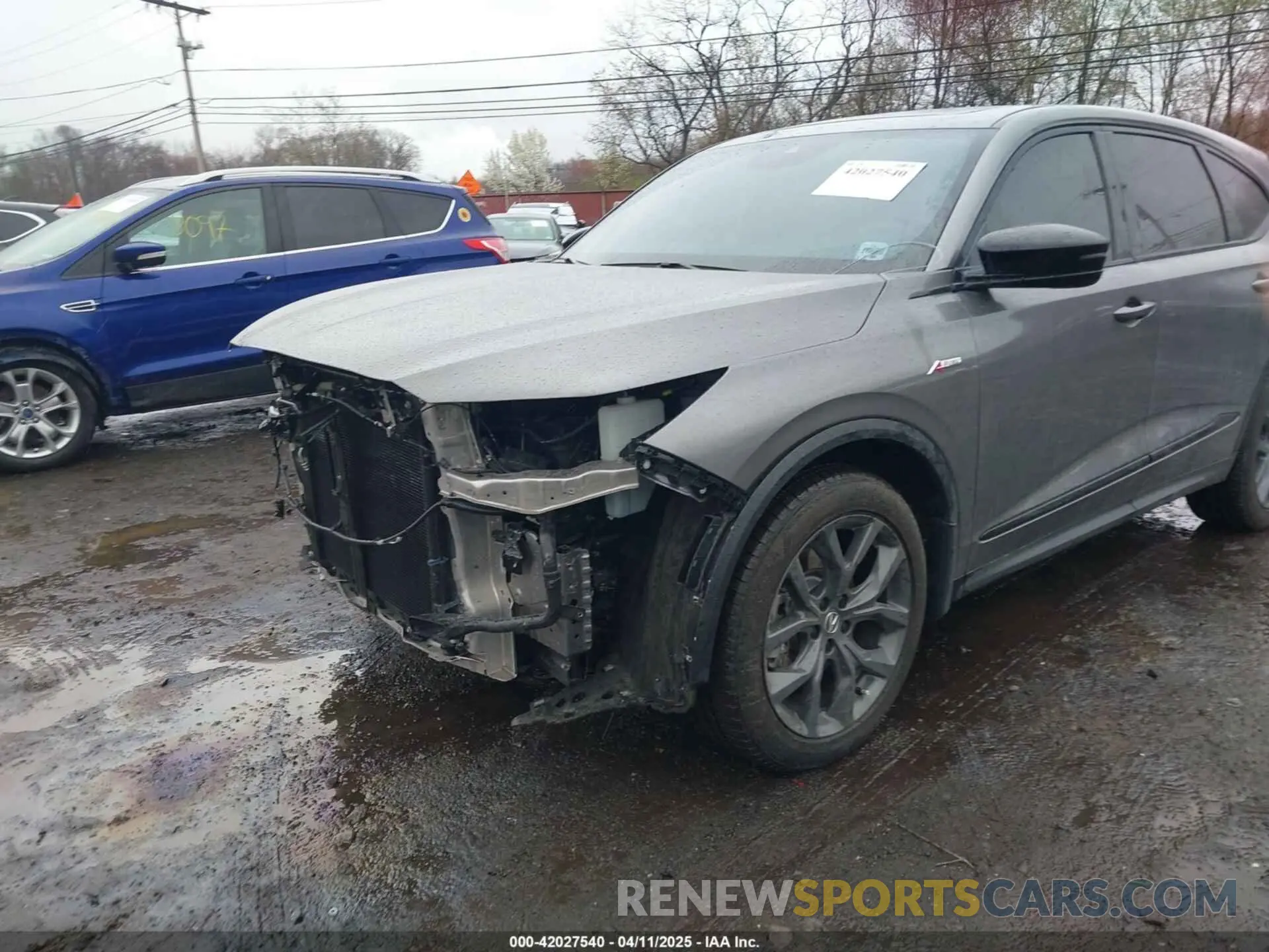 6 fotografías del automóvil dañado 5J8YE1H09PL005948 ACURA MDX 2023