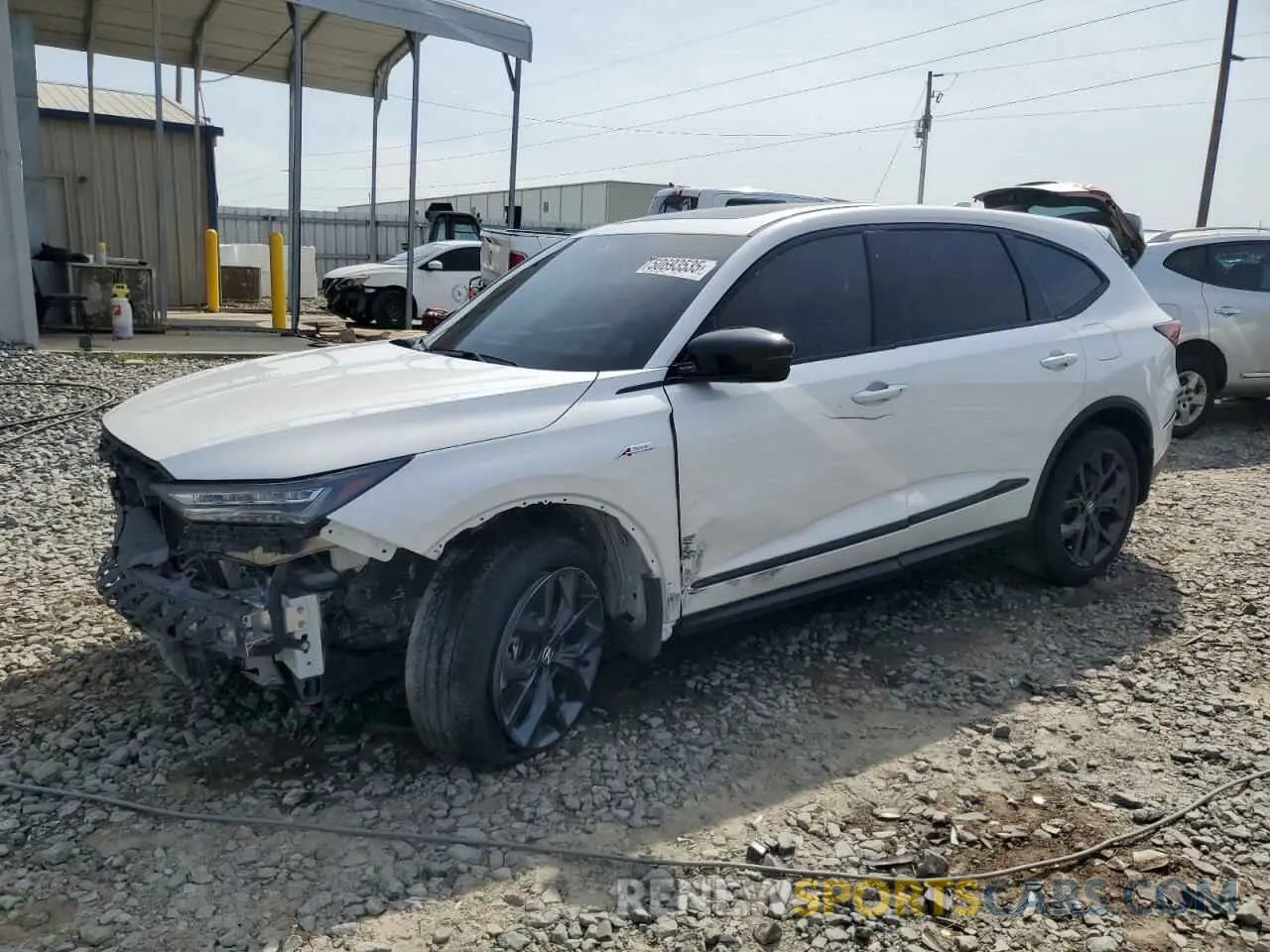 1 fotografías del automóvil dañado 5J8YE1H09PL011250 ACURA MDX 2023