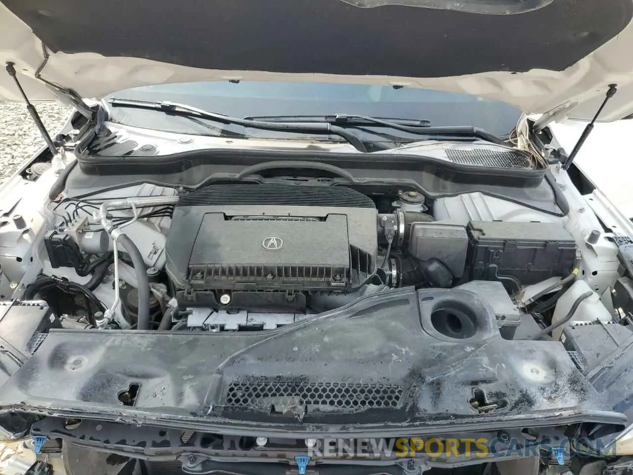 12 fotografías del automóvil dañado 5J8YE1H09PL011250 ACURA MDX 2023