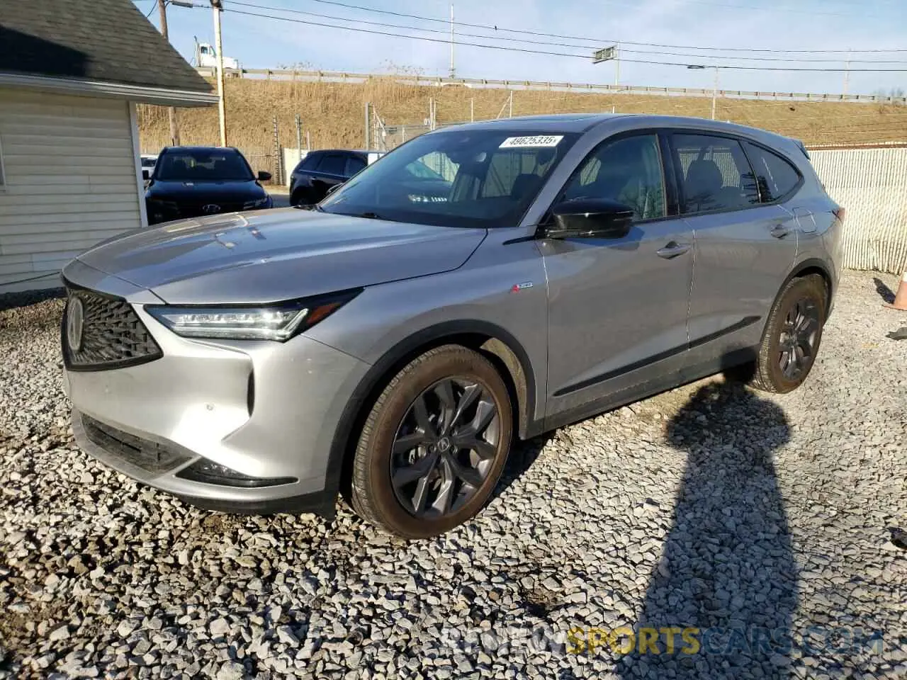 1 fotografías del automóvil dañado 5J8YE1H0XPL013217 ACURA MDX 2023