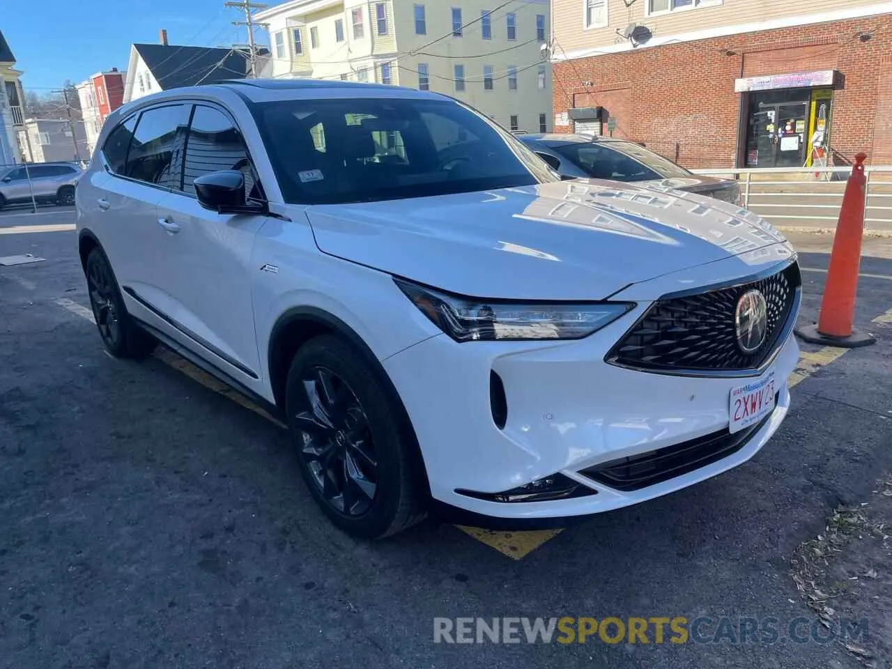 1 fotografías del automóvil dañado 5J8YE1H0XPL037551 ACURA MDX 2023
