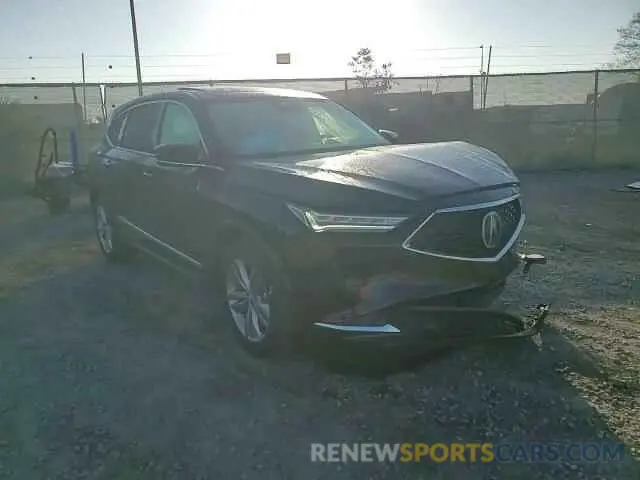 12 fotografías del automóvil dañado 5J8YE1H31PL014668 ACURA MDX 2023