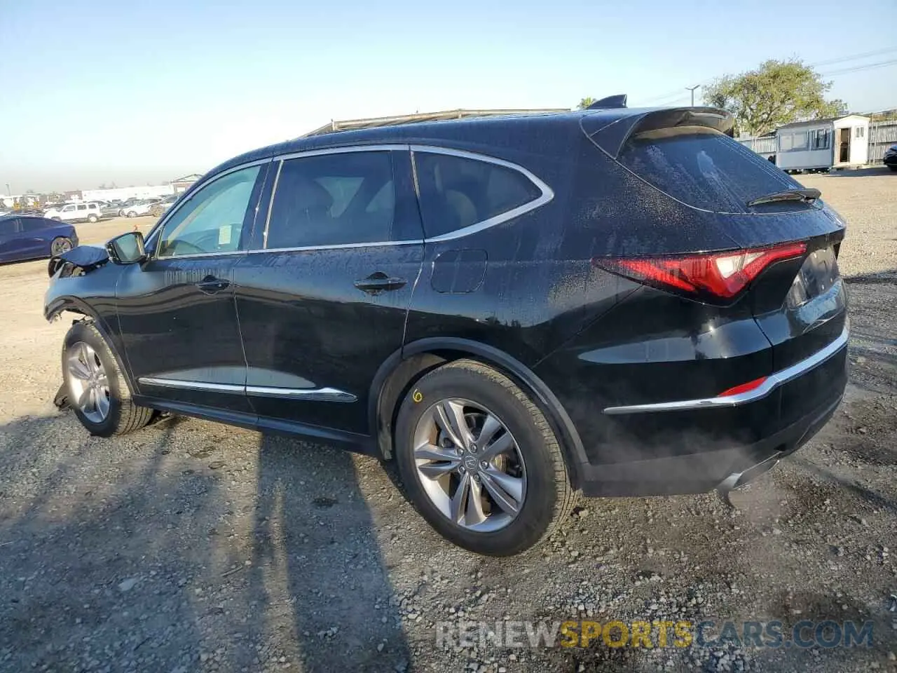 2 fotografías del automóvil dañado 5J8YE1H31PL014668 ACURA MDX 2023