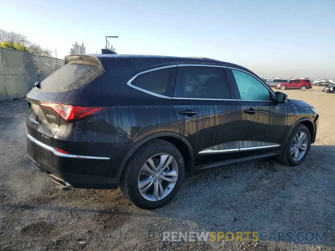 3 fotografías del automóvil dañado 5J8YE1H31PL014668 ACURA MDX 2023