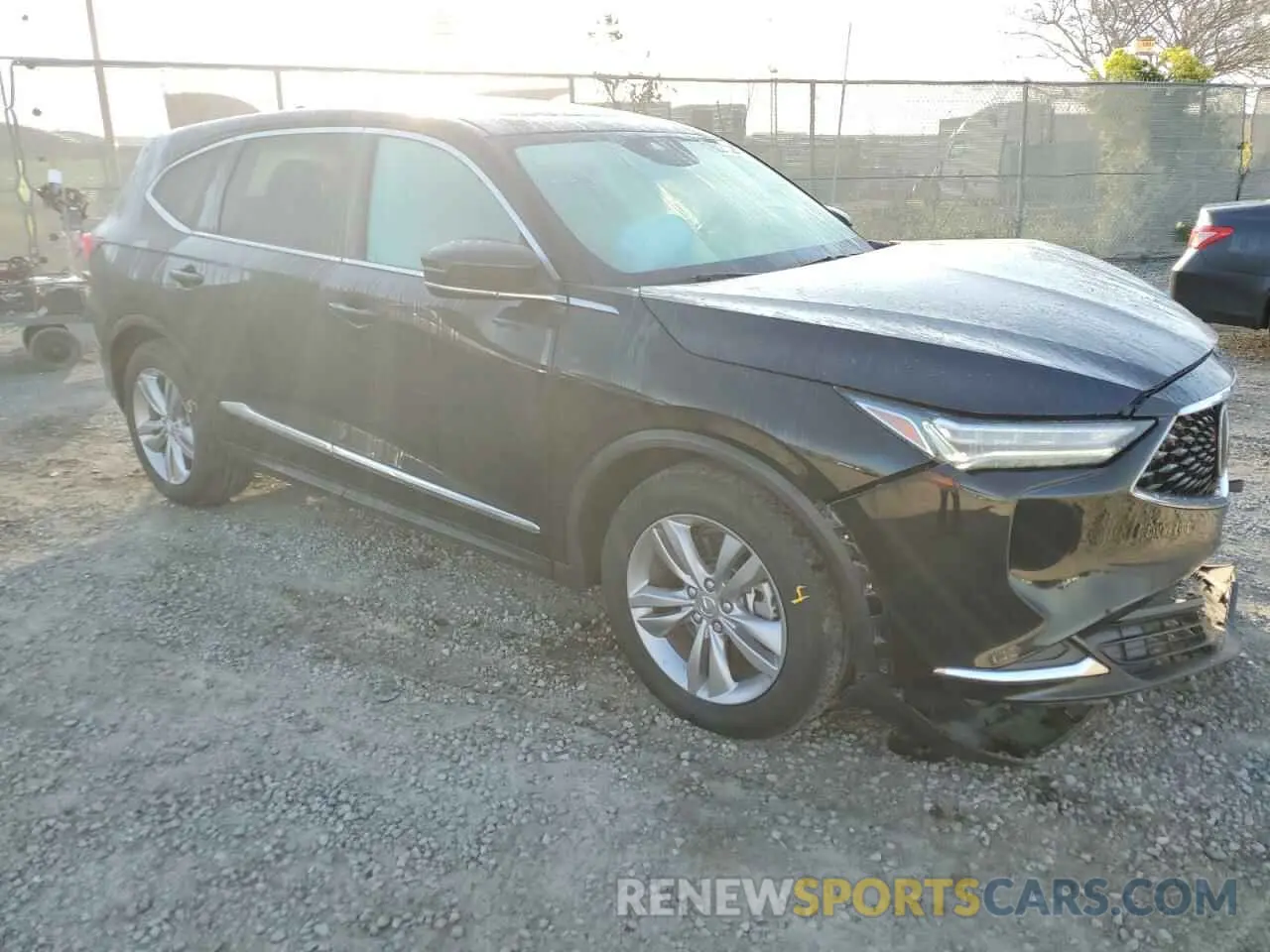 4 fotografías del automóvil dañado 5J8YE1H31PL014668 ACURA MDX 2023