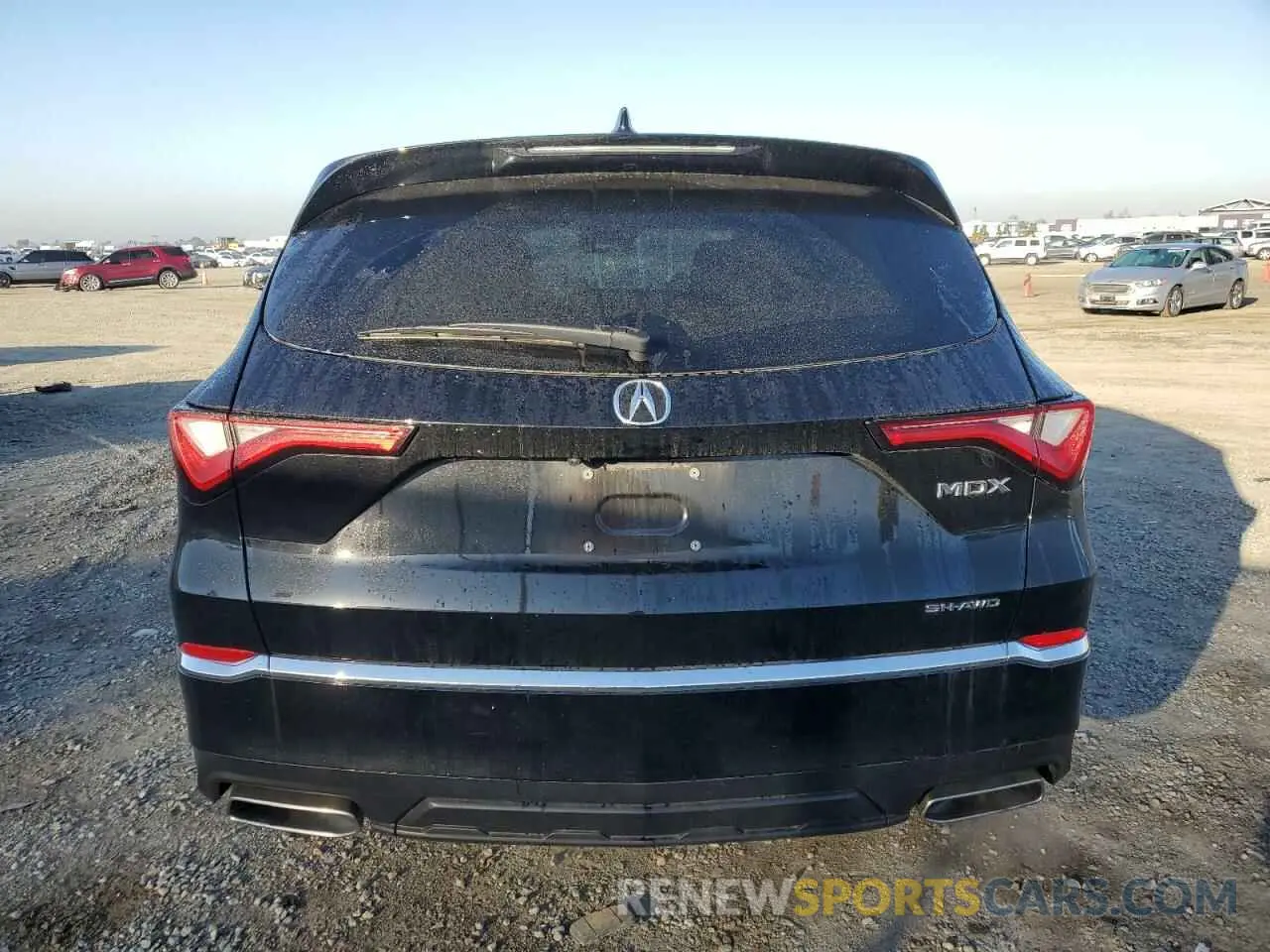 6 fotografías del automóvil dañado 5J8YE1H31PL014668 ACURA MDX 2023
