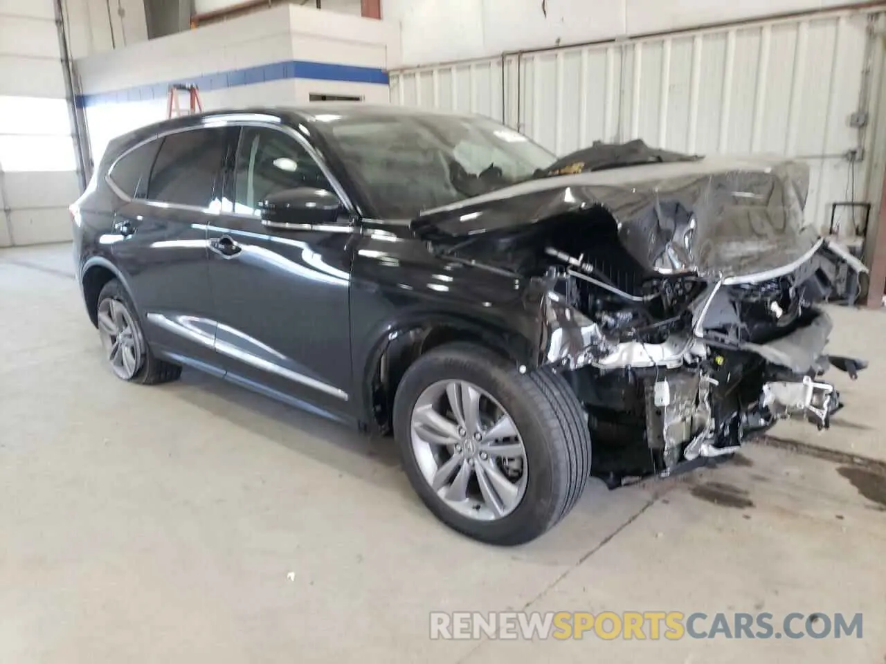 4 fotografías del automóvil dañado 5J8YE1H32PL018051 ACURA MDX 2023