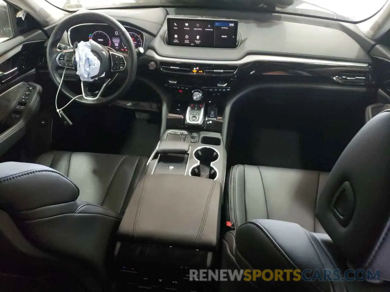 8 fotografías del automóvil dañado 5J8YE1H32PL018051 ACURA MDX 2023
