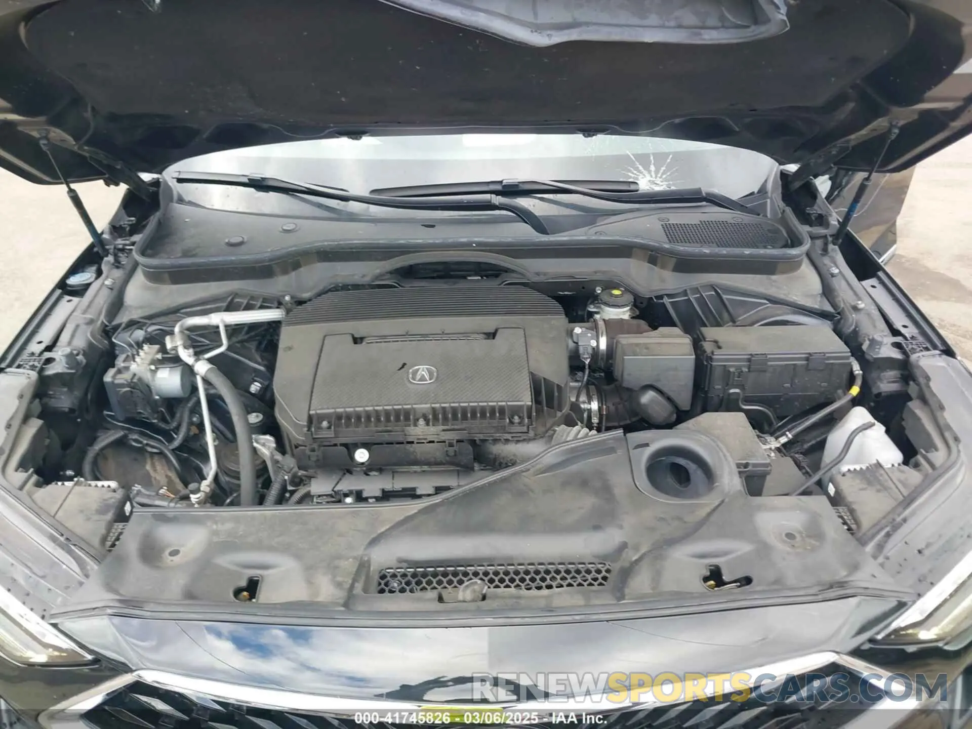 10 fotografías del automóvil dañado 5J8YE1H33PL034064 ACURA MDX 2023