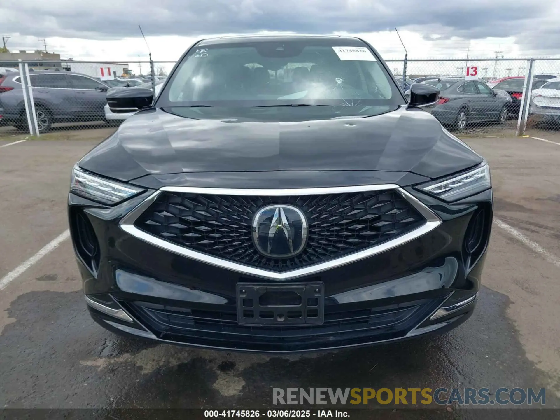 12 fotografías del automóvil dañado 5J8YE1H33PL034064 ACURA MDX 2023