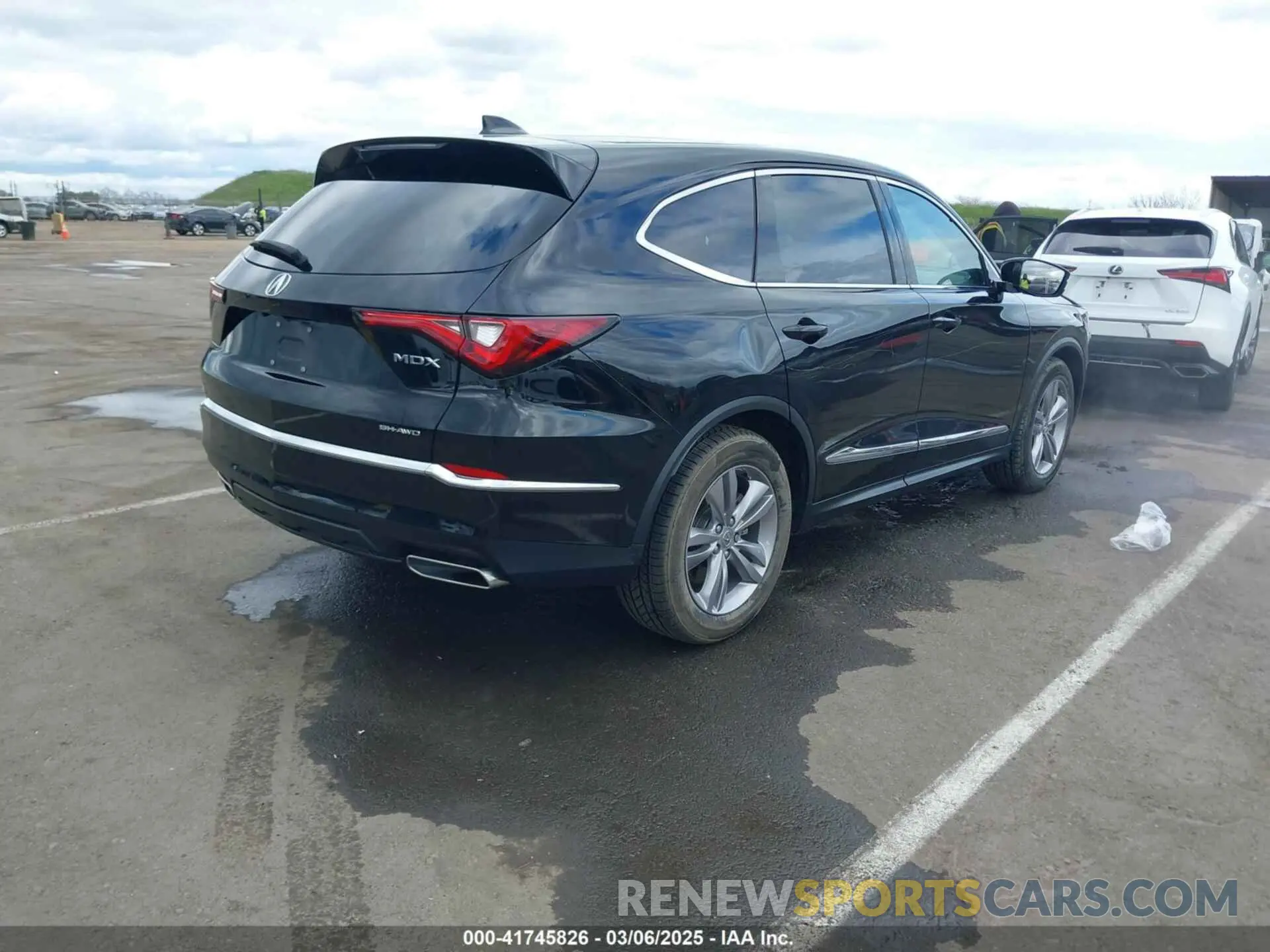 4 fotografías del automóvil dañado 5J8YE1H33PL034064 ACURA MDX 2023