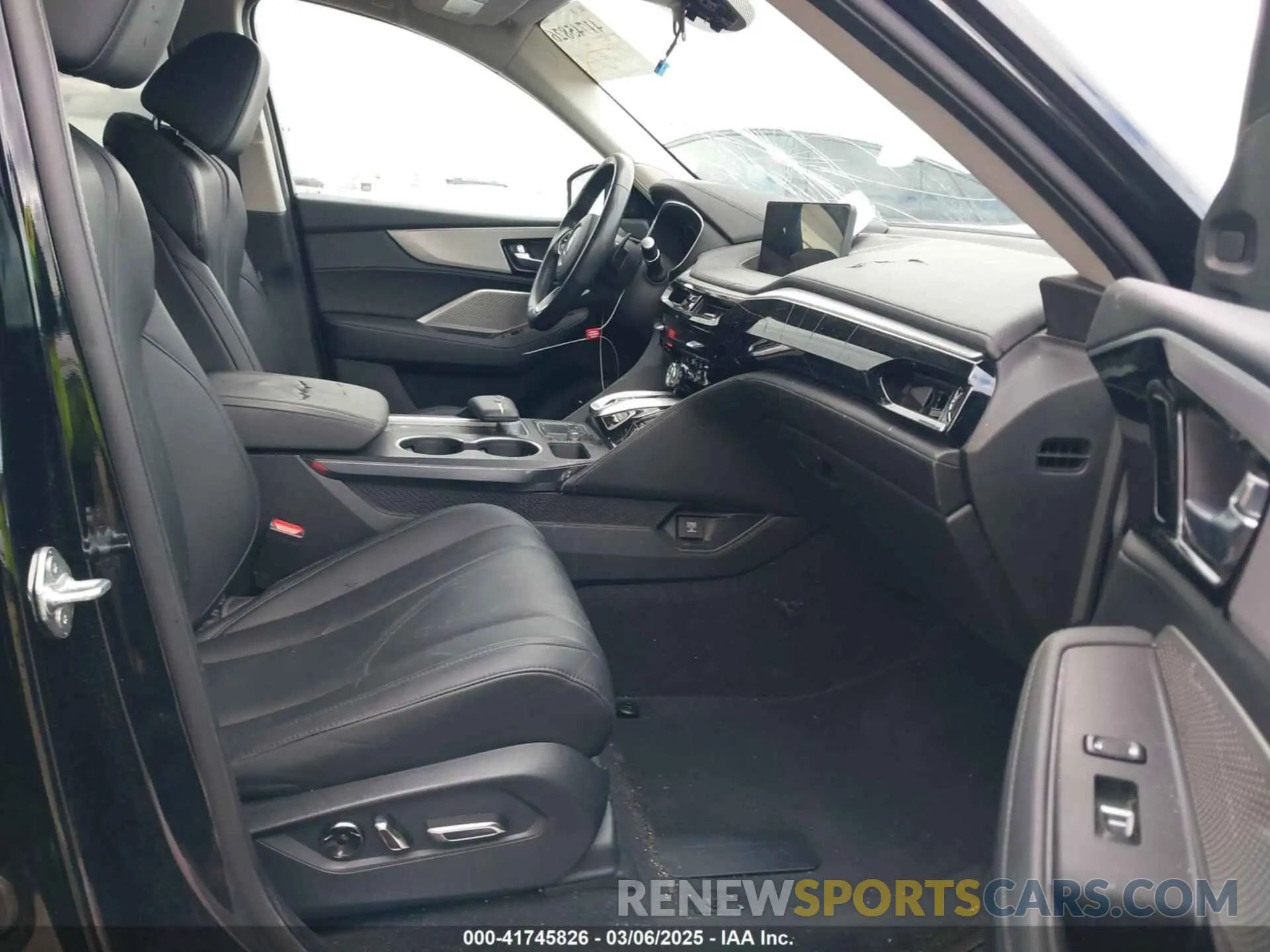 5 fotografías del automóvil dañado 5J8YE1H33PL034064 ACURA MDX 2023