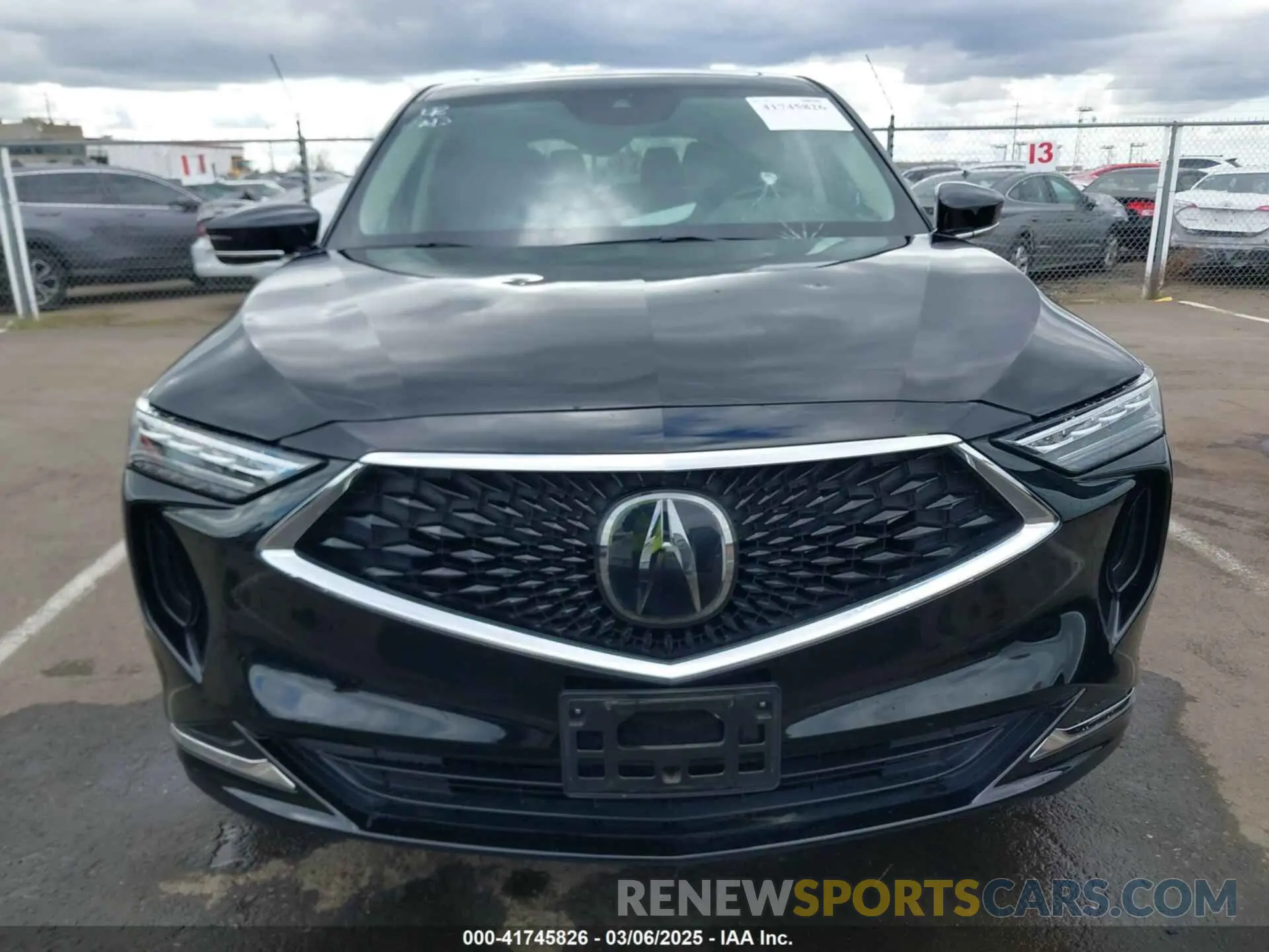 6 fotografías del automóvil dañado 5J8YE1H33PL034064 ACURA MDX 2023