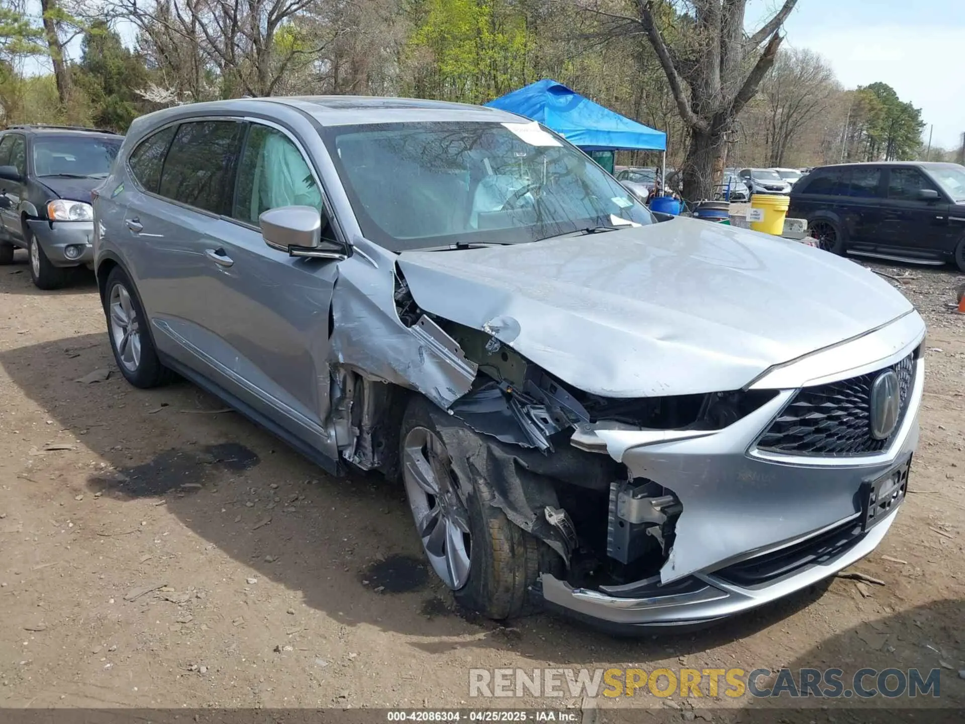 1 fotografías del automóvil dañado 5J8YE1H35PL009408 ACURA MDX 2023