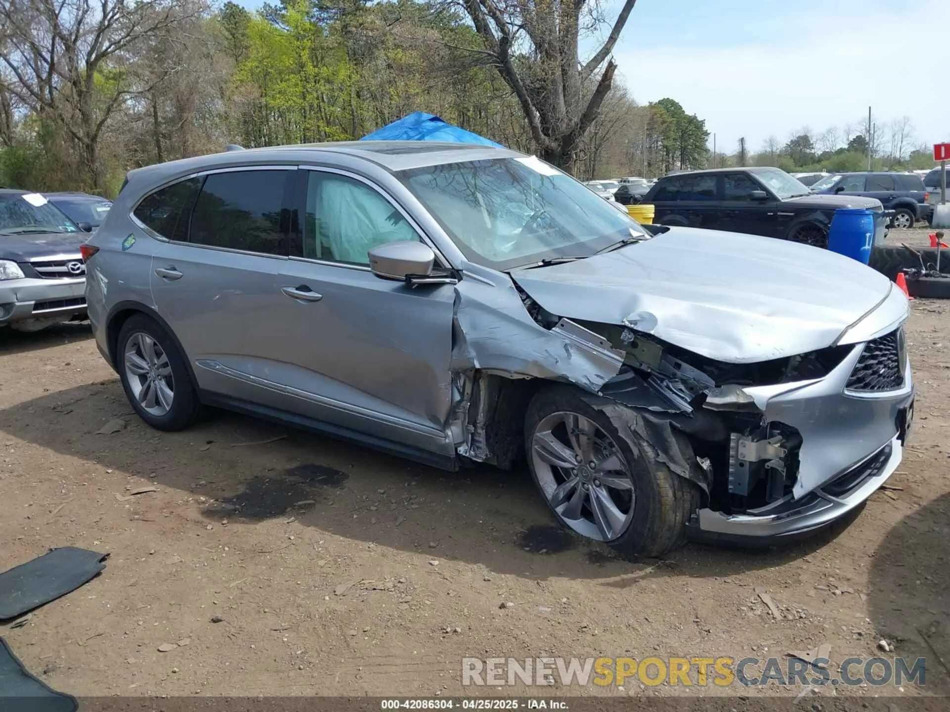 13 fotografías del automóvil dañado 5J8YE1H35PL009408 ACURA MDX 2023