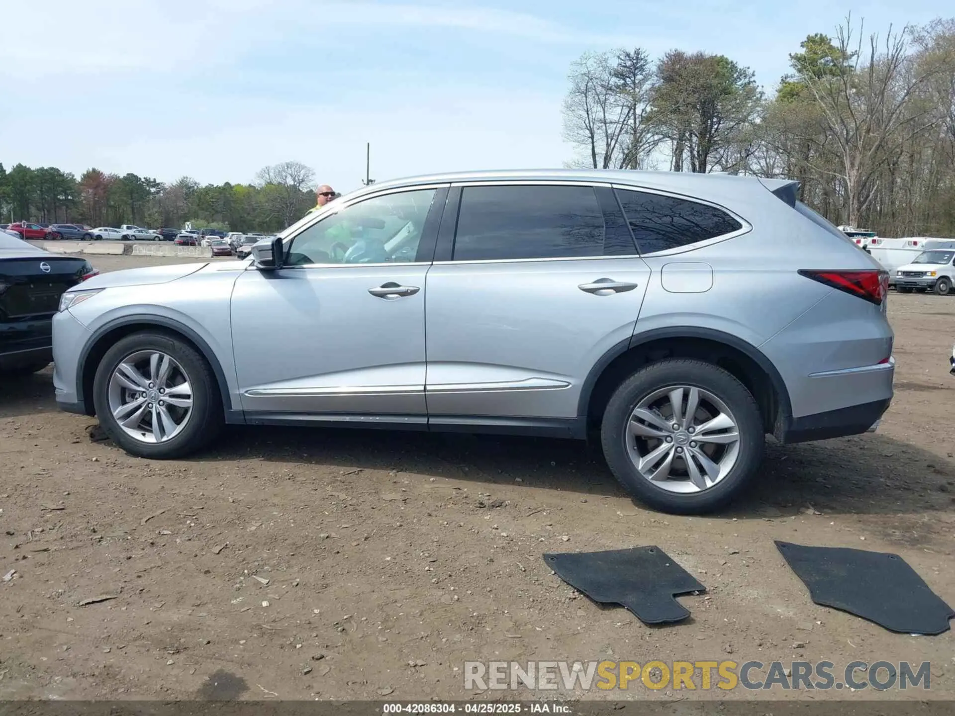 14 fotografías del automóvil dañado 5J8YE1H35PL009408 ACURA MDX 2023