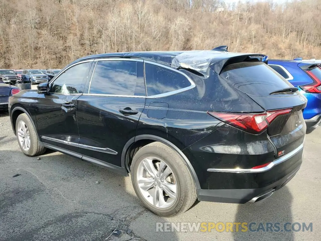 2 fotografías del automóvil dañado 5J8YE1H36PL028064 ACURA MDX 2023