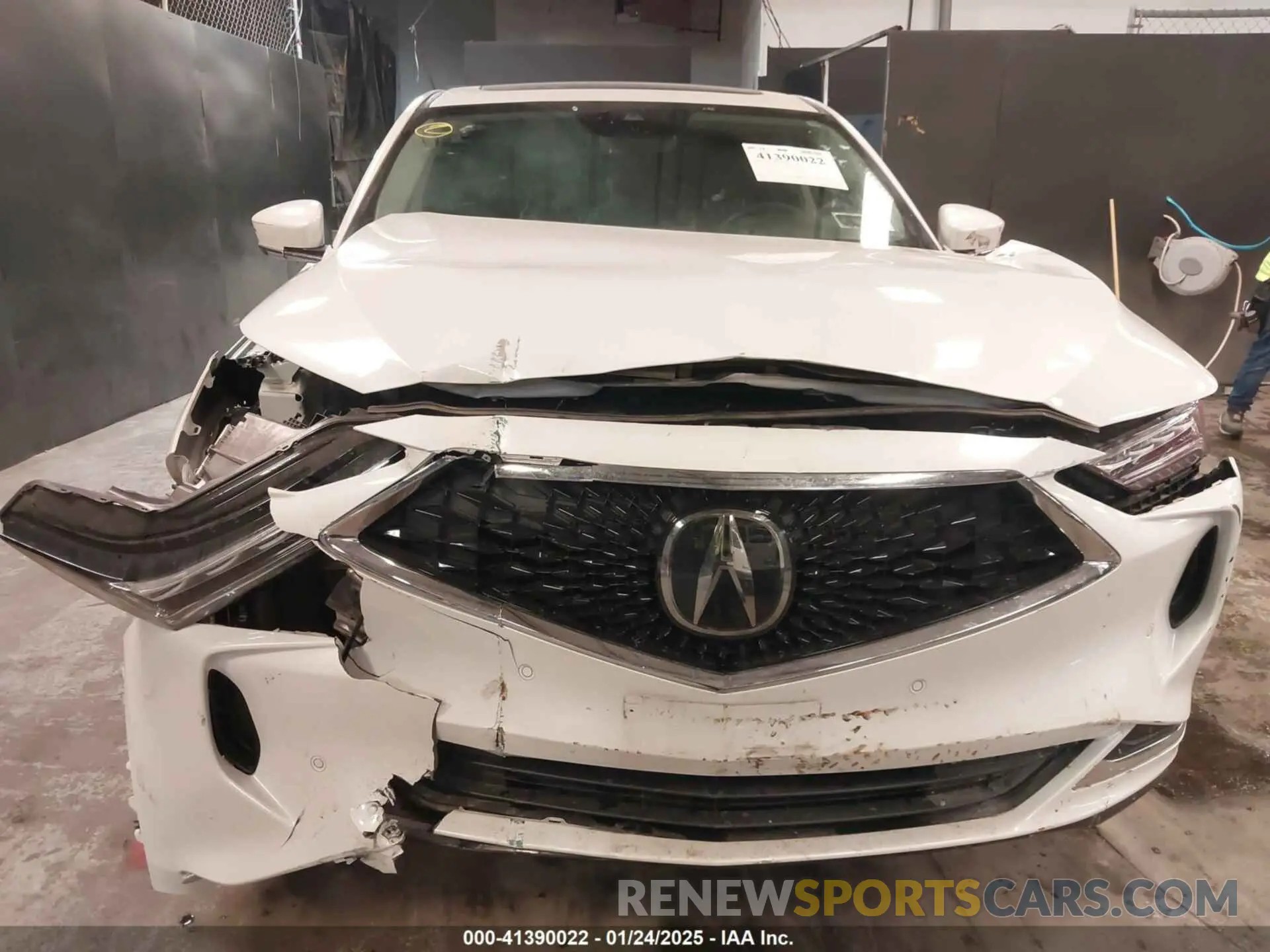 12 fotografías del automóvil dañado 5J8YE1H40PL041191 ACURA MDX 2023