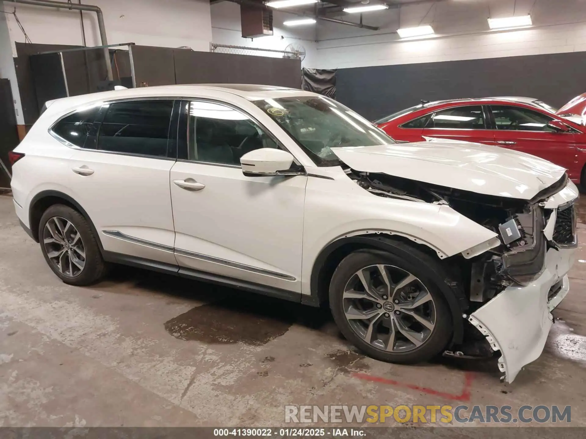 13 fotografías del automóvil dañado 5J8YE1H40PL041191 ACURA MDX 2023