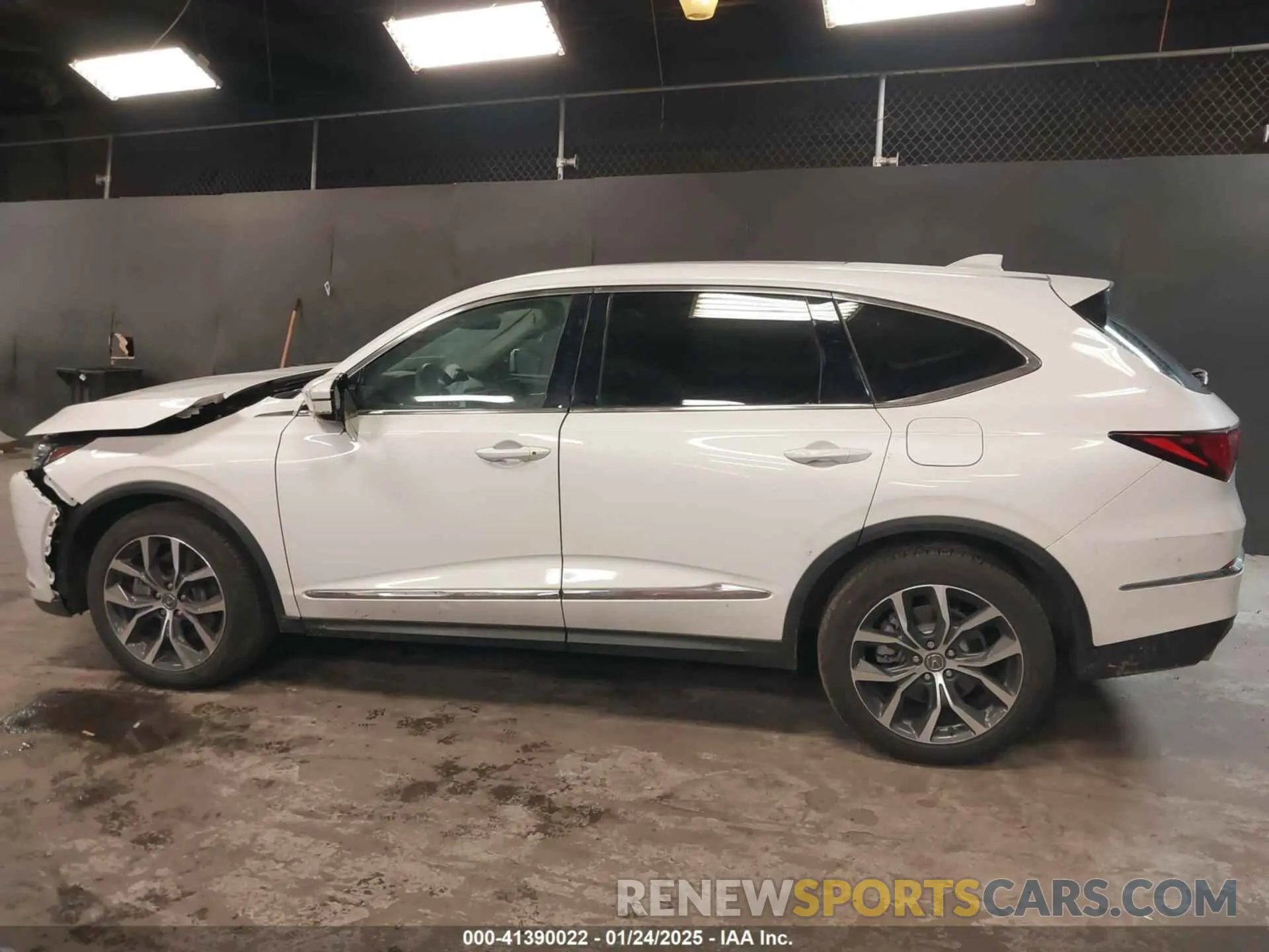 14 fotografías del automóvil dañado 5J8YE1H40PL041191 ACURA MDX 2023